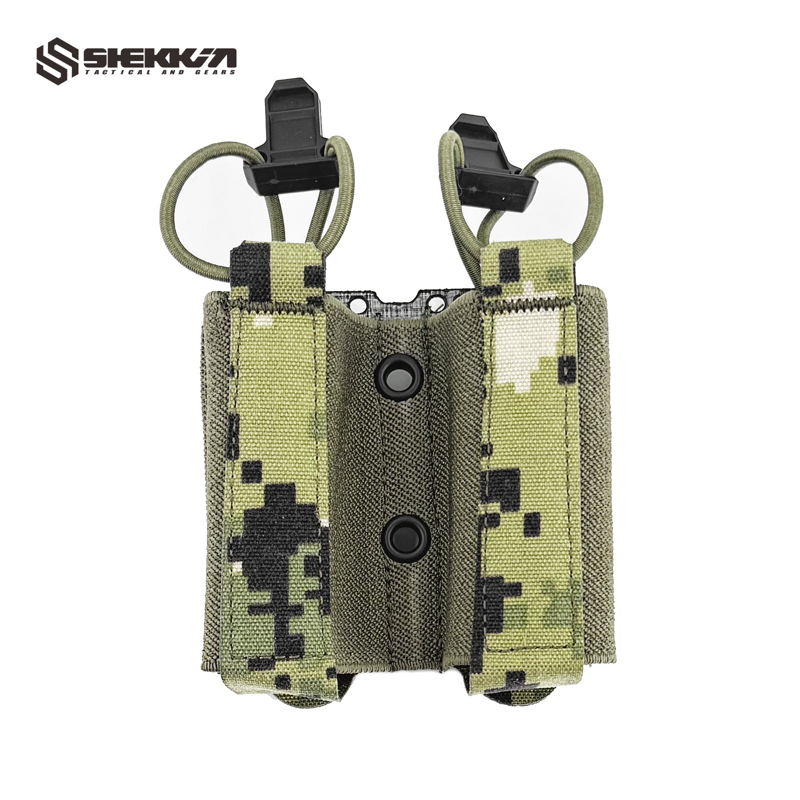Double 9mm mag pouch with Tegris plate