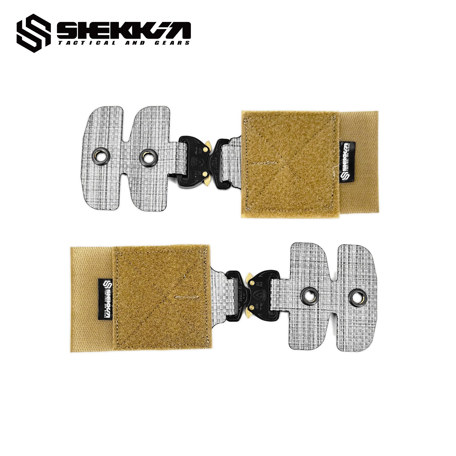 FCPC 3AC Cobra Buckle Kit - Coyote Brown / Original alpine buckle -Shekkin Gears