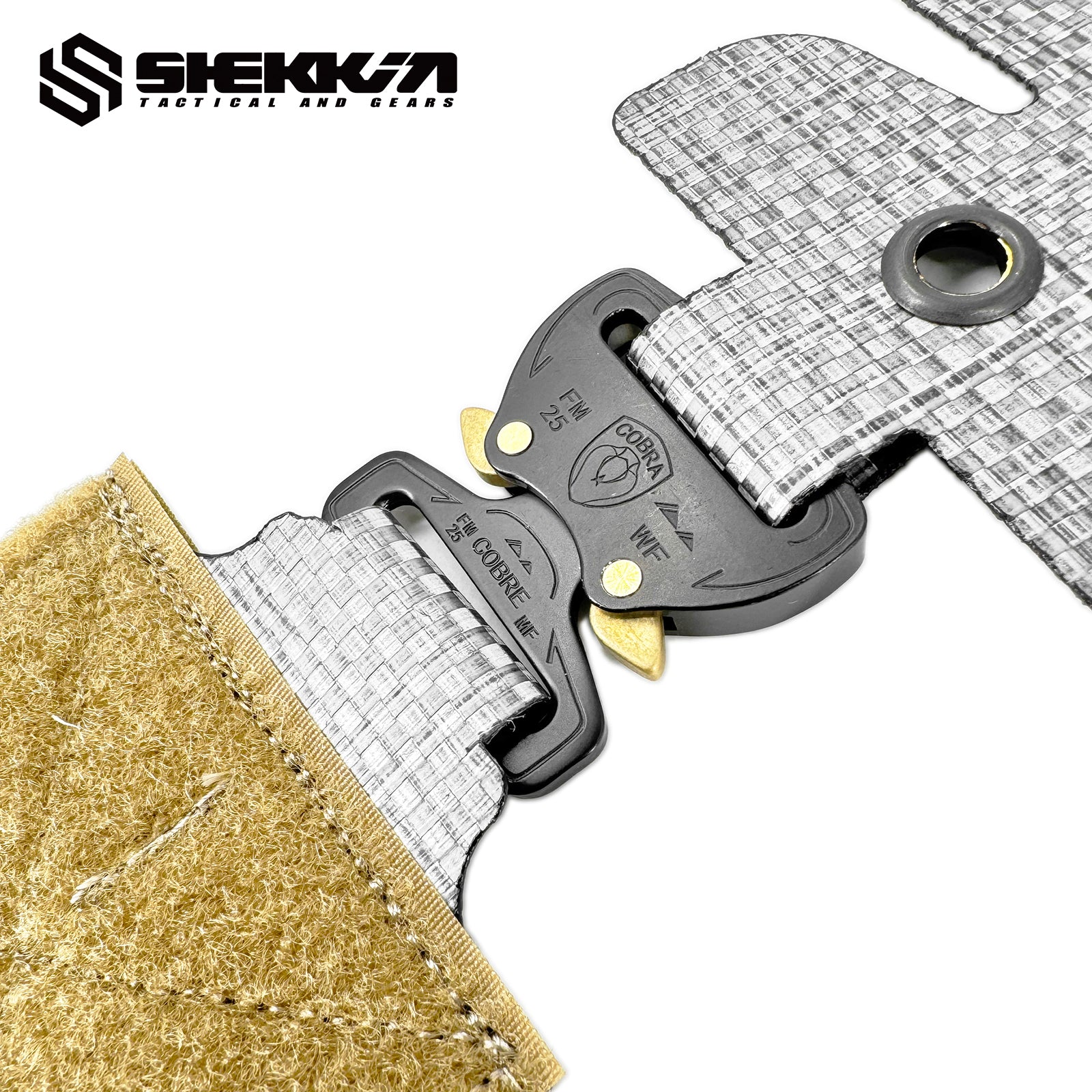 FCPC 3AC Cobra Buckle Kit - Coyote Brown / Original alpine buckle -Shekkin Gears