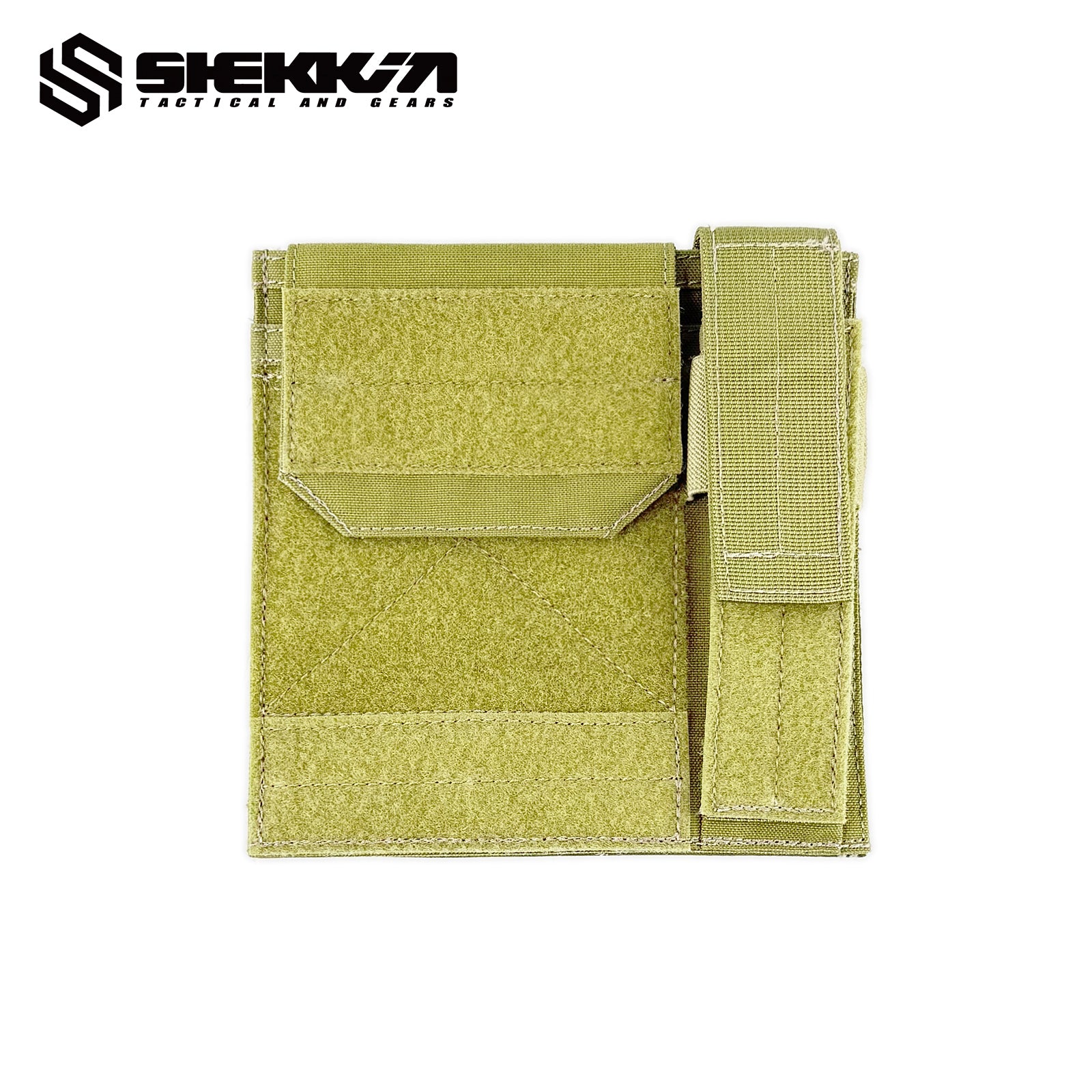 Coyote Tan DGLCS admin pouch with flashlight pouch - Default Title -Shekkin Gears