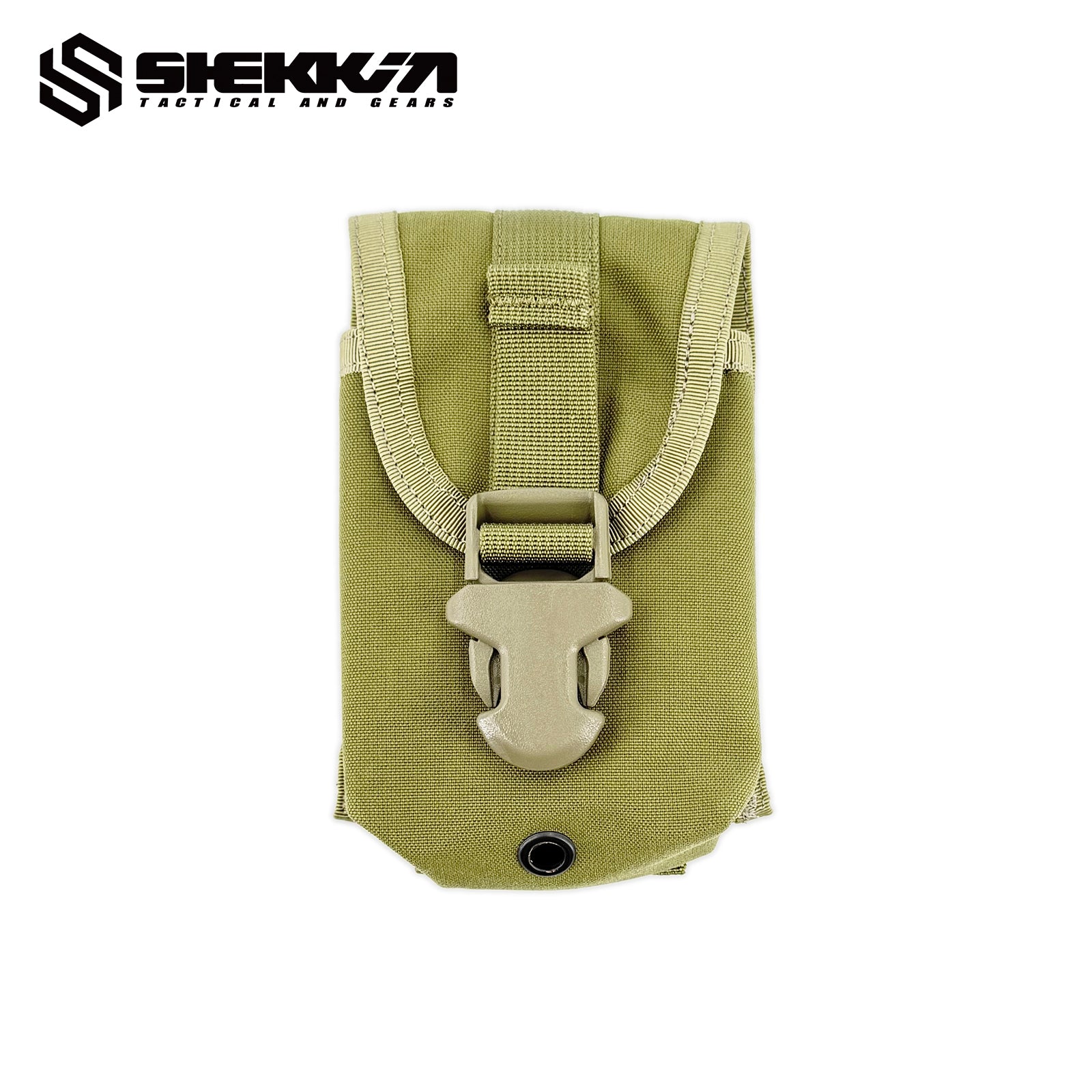 Coyote Tan EI style DMR Tiered SR25 Mag Pouch - Default Title -Shekkin Gears