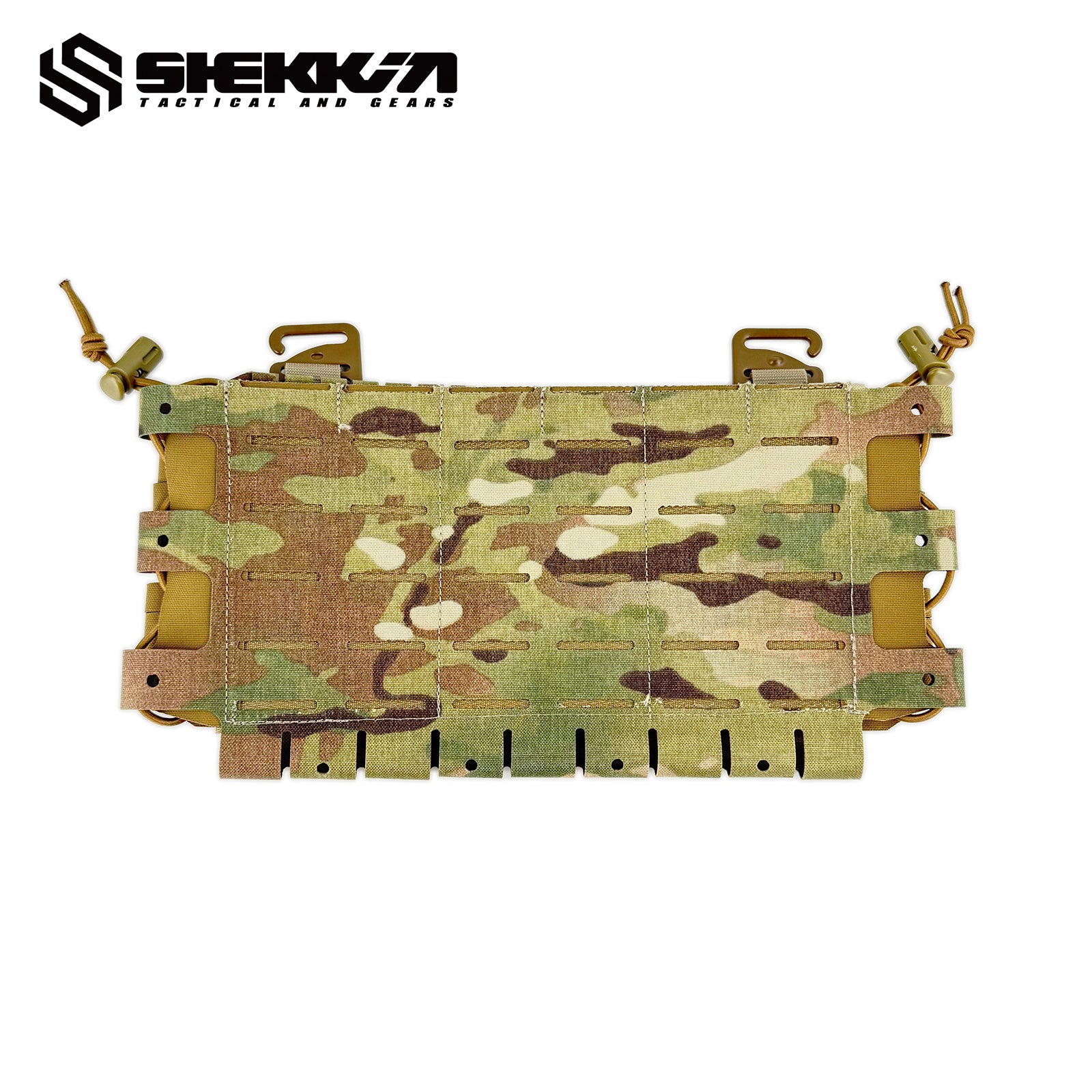 Laser cut ARC V3 Front flap - Multicam -Shekkin Gears