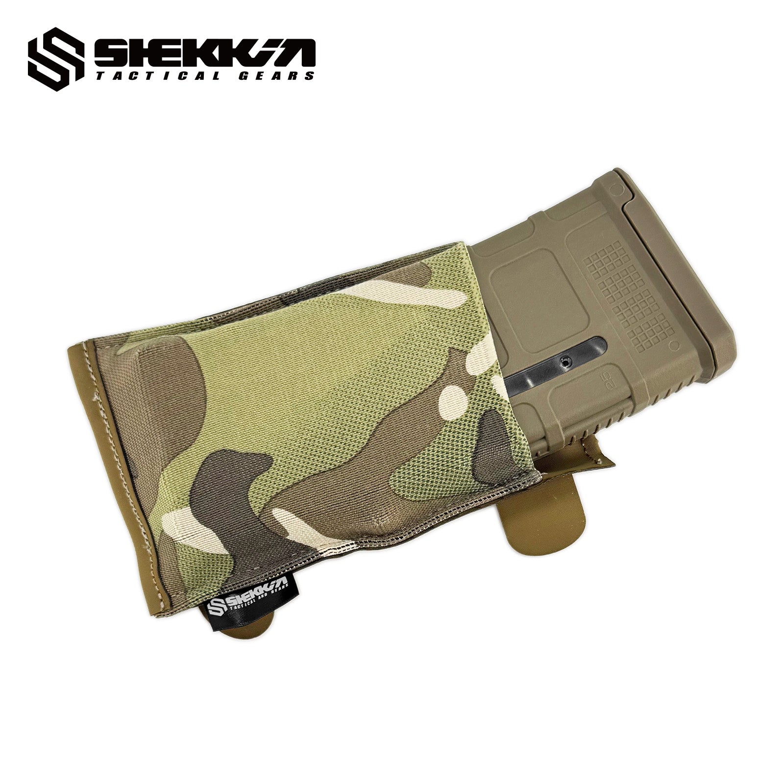 Horizontal Elastic Single 556 Mag Pouch