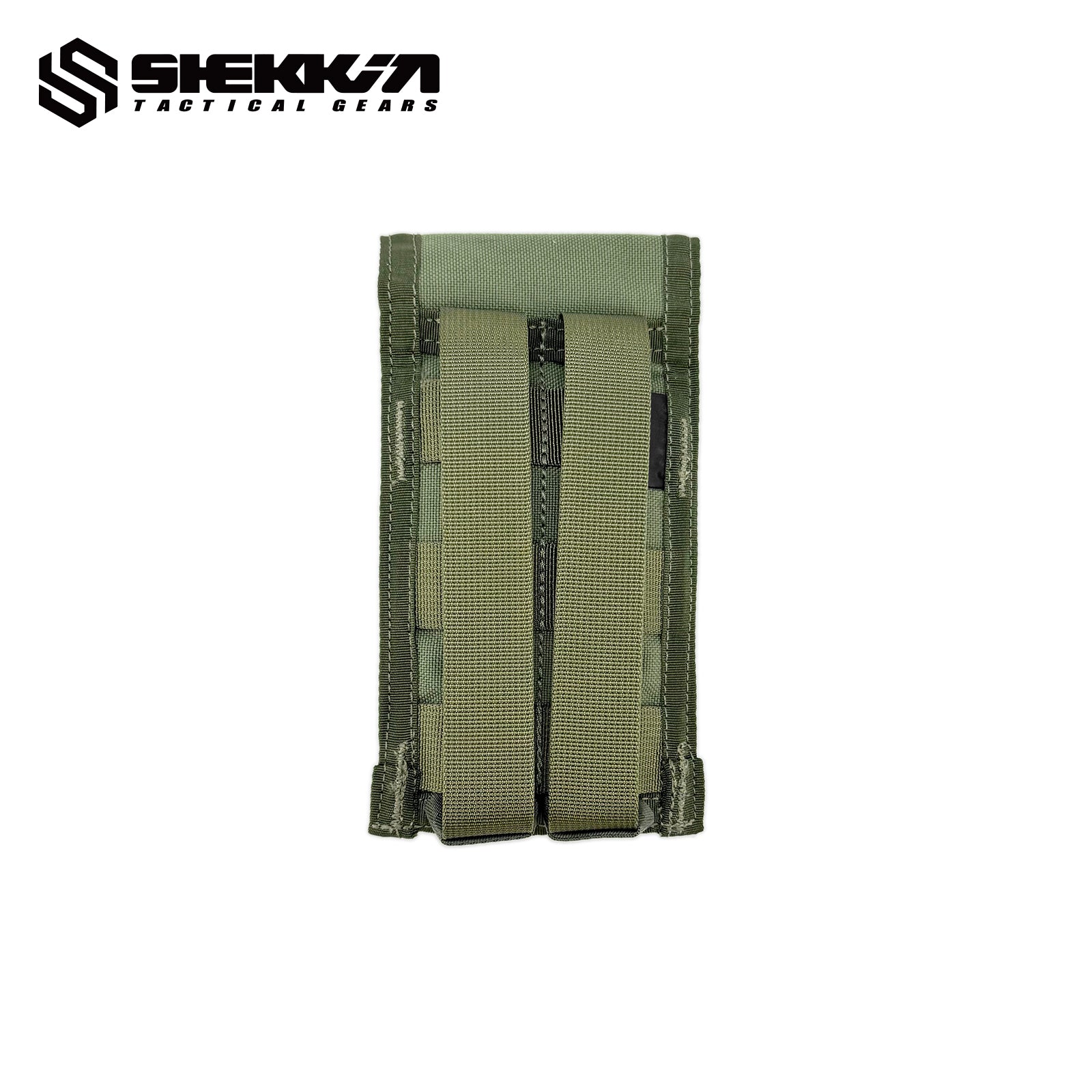 Pre MSA Paraclete style Smoke green tiered SR25 mag pouch