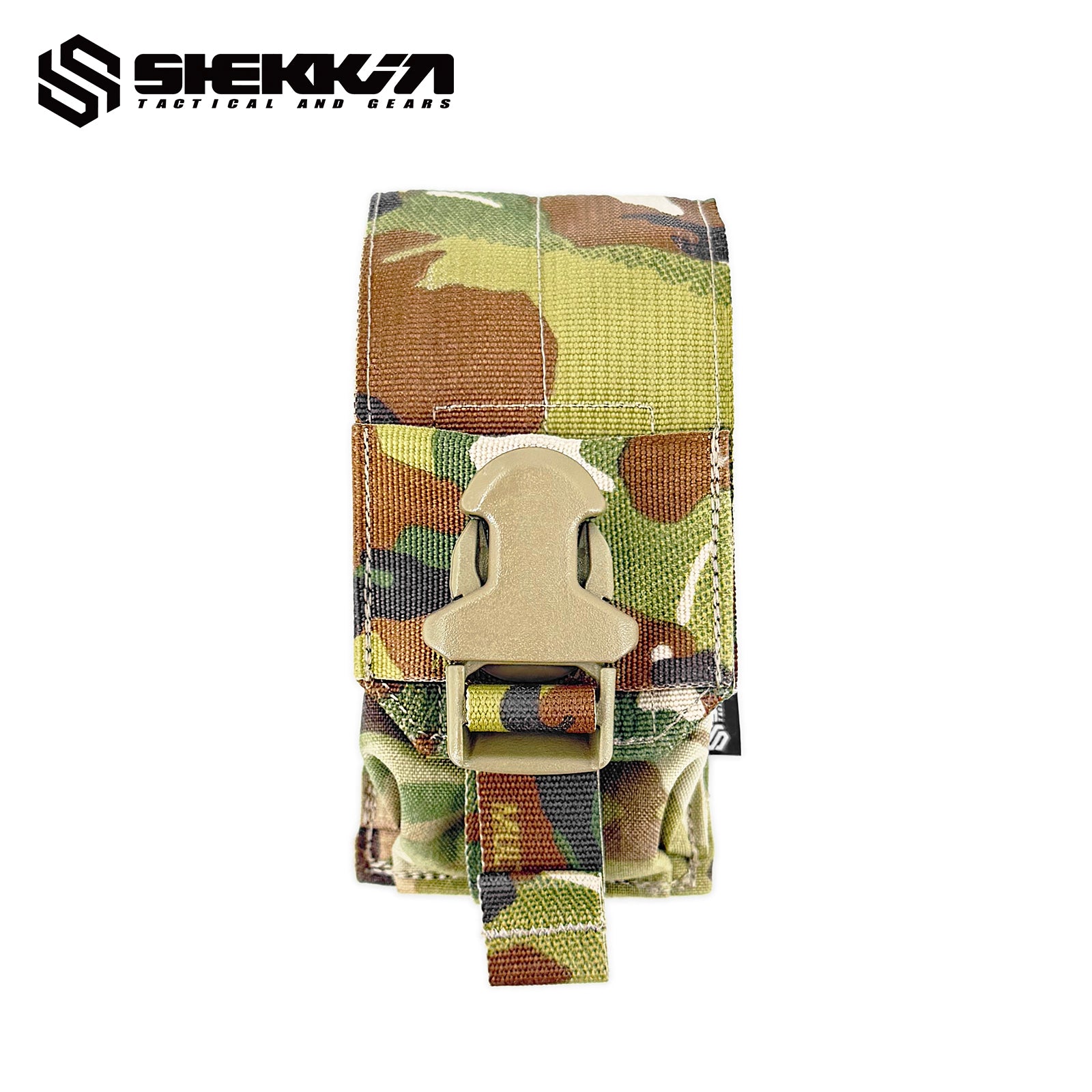 Shekkin Gears Eagle Style Smoke Grenade Pouch - Multicam / Buckle flap -Shekkin Gears