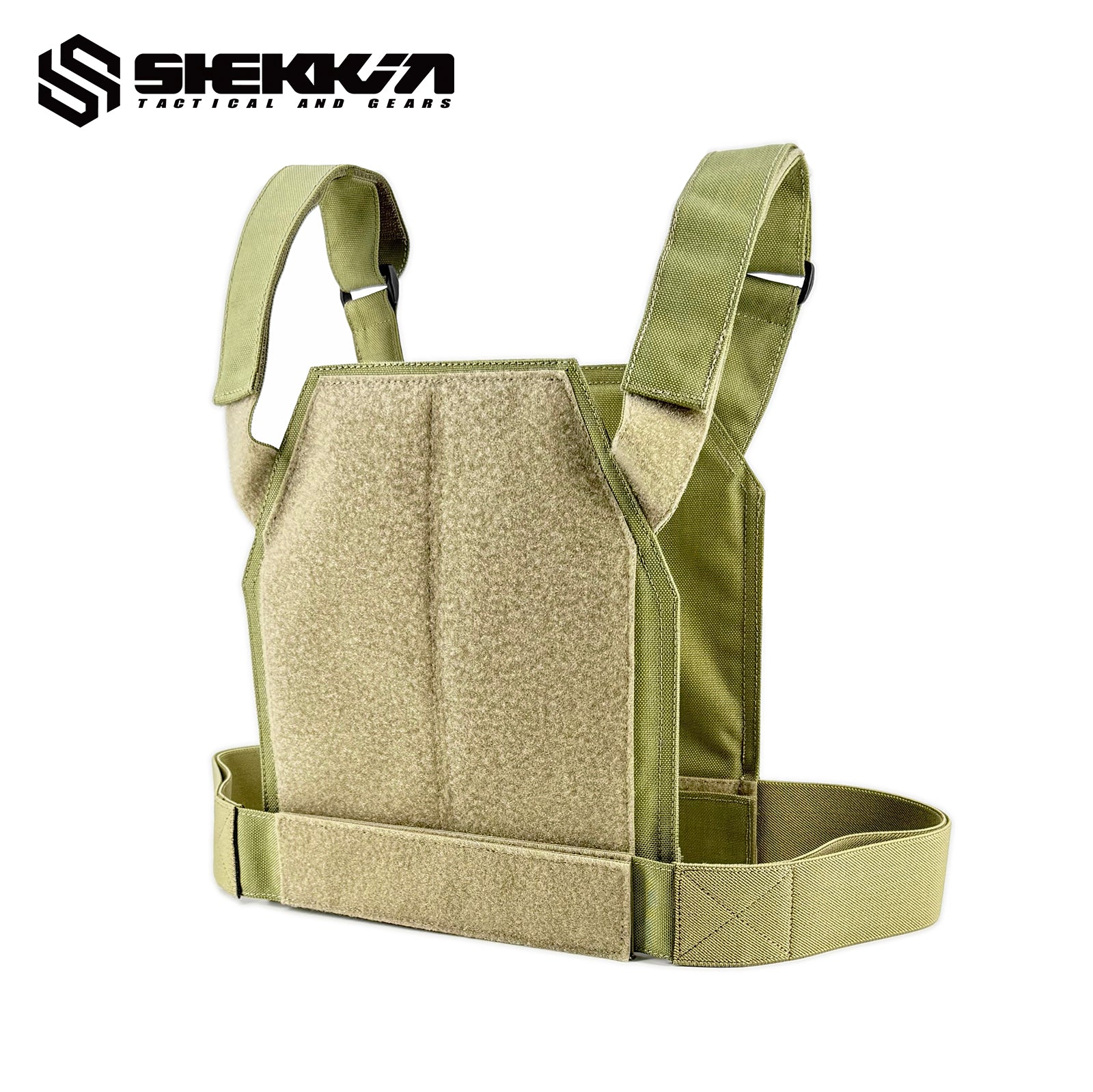Chicken Plate Carrier - Khaki -Shekkin Gears