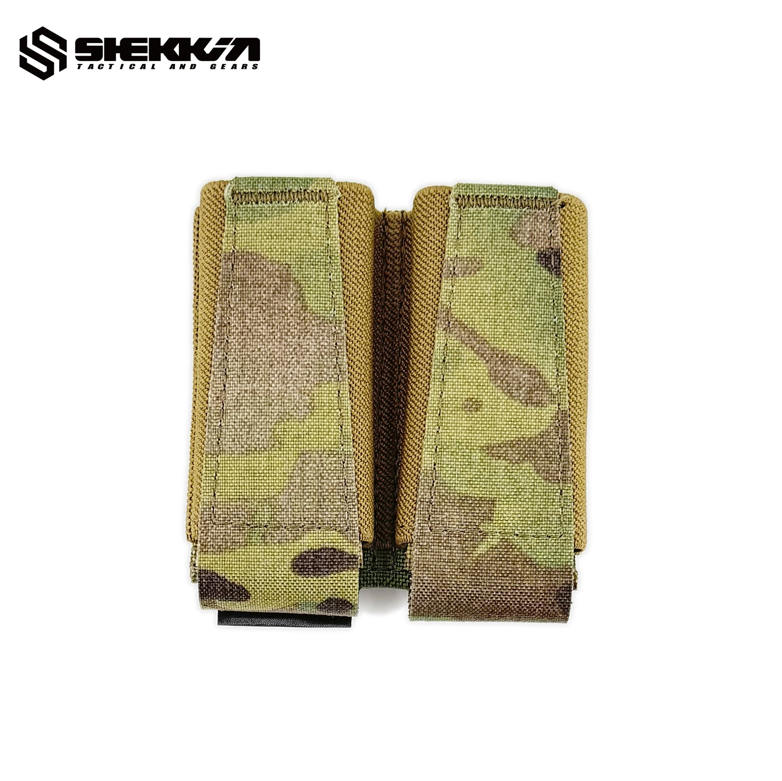GBRS style Double 9mm mag pouch - Multicam -Shekkin Gears