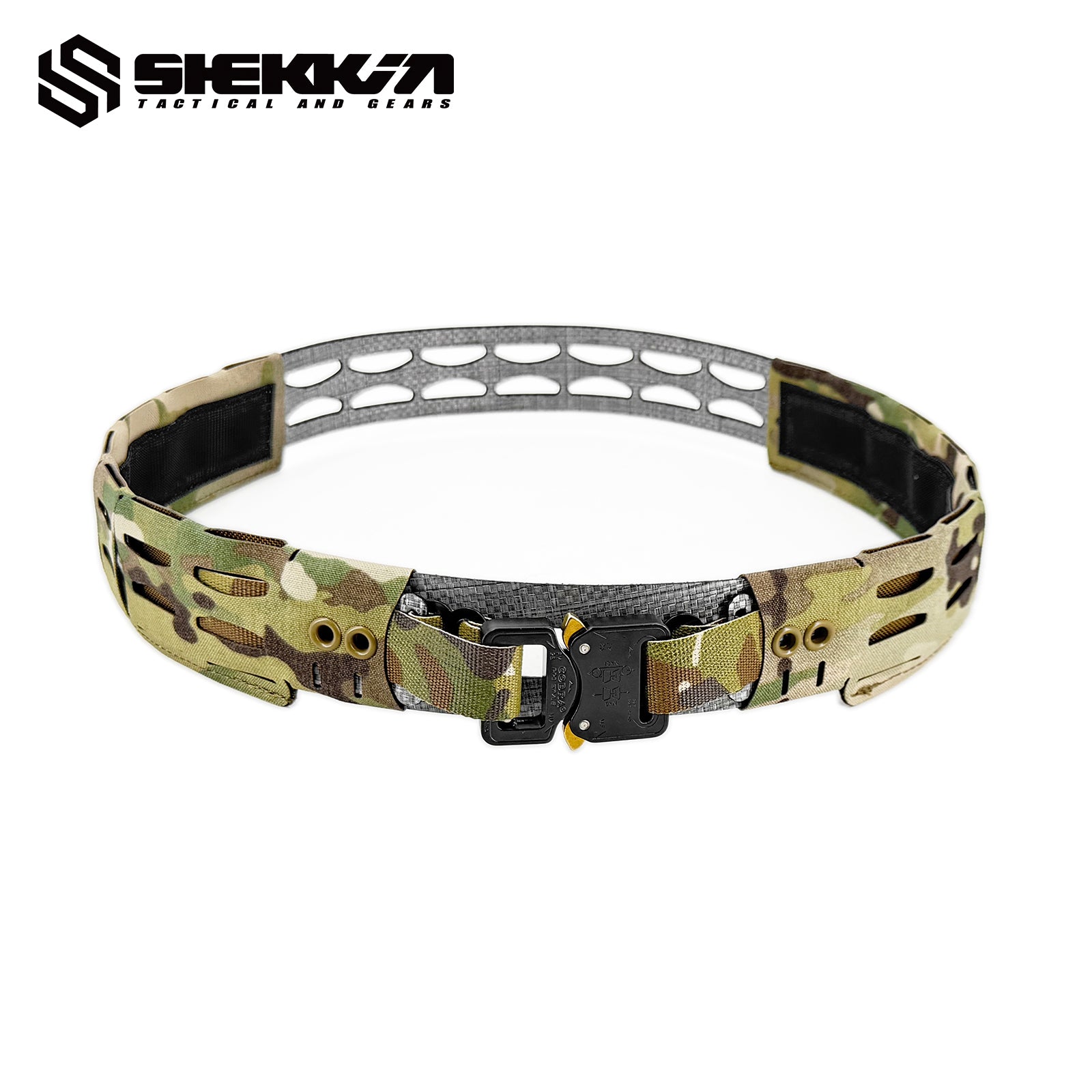 Tegris combat belt with alpine buckle - Multicam / S/M -Shekkin Gears