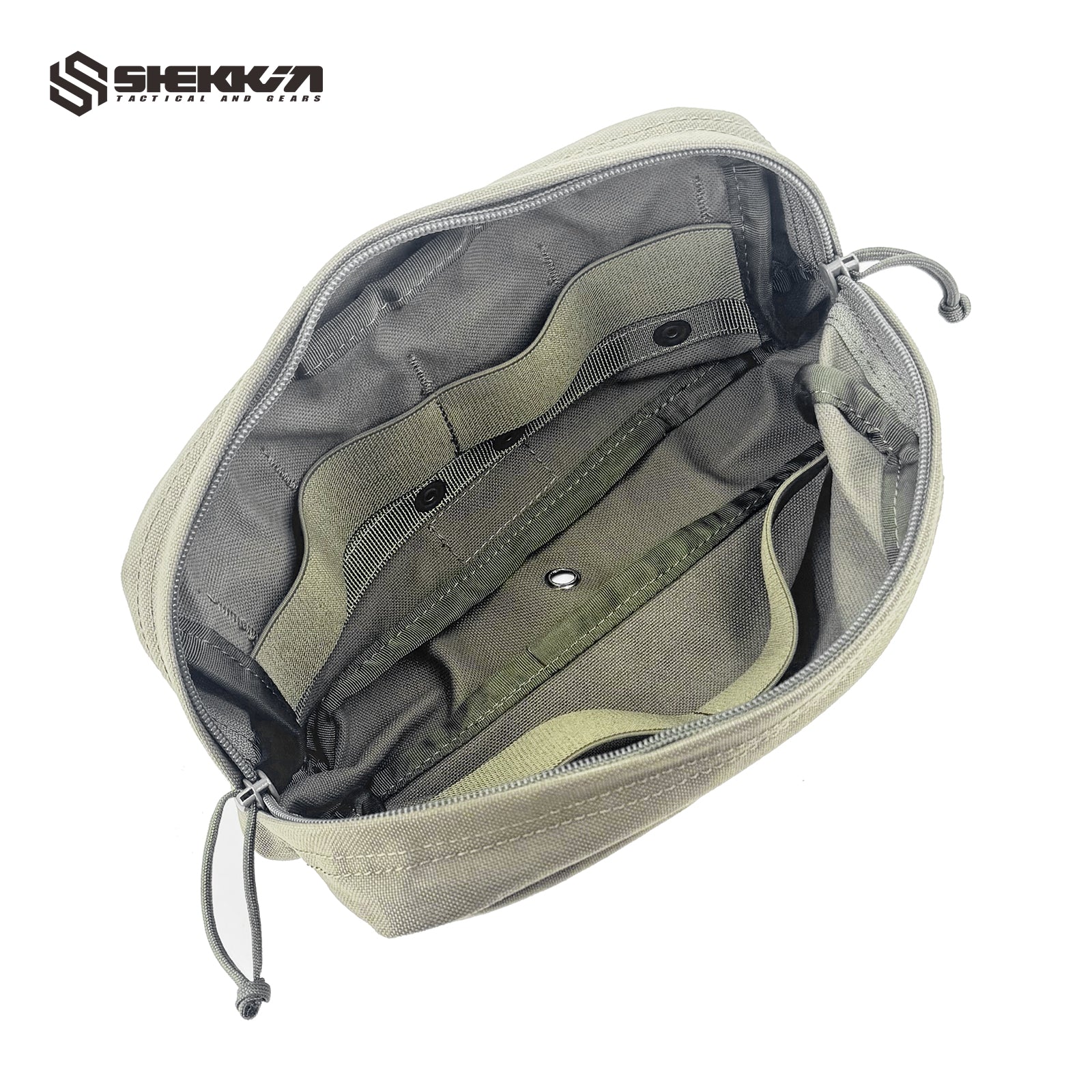 Shekkin Gears Ranger green EI horizontal Utility Pouch - Default Title -Shekkin Gears