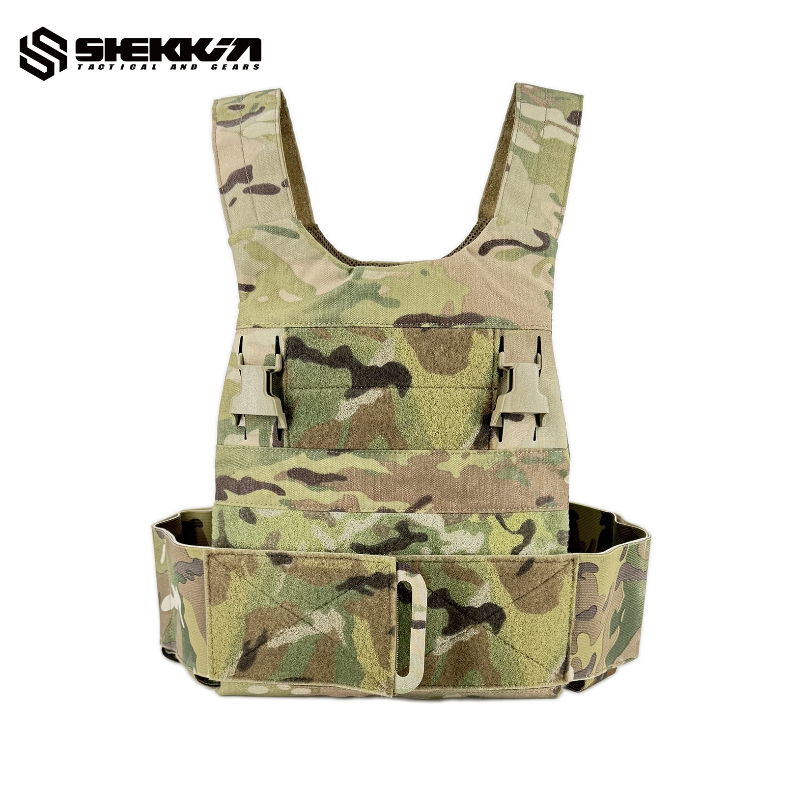 Shekkin Gears The Slickster style plate carrier - Multicam -Shekkin Gears