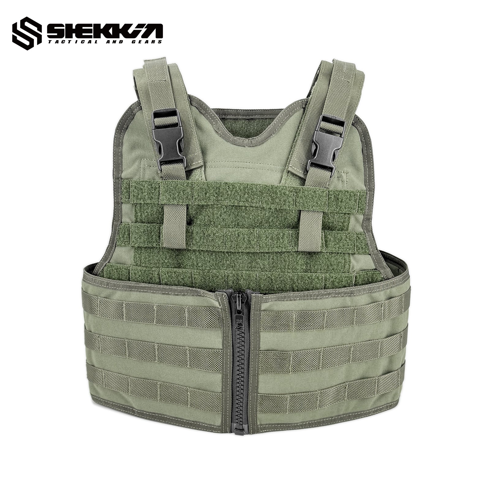 Delta force CAG paraclete molle CVC plate carrier Pre MSA smoke green