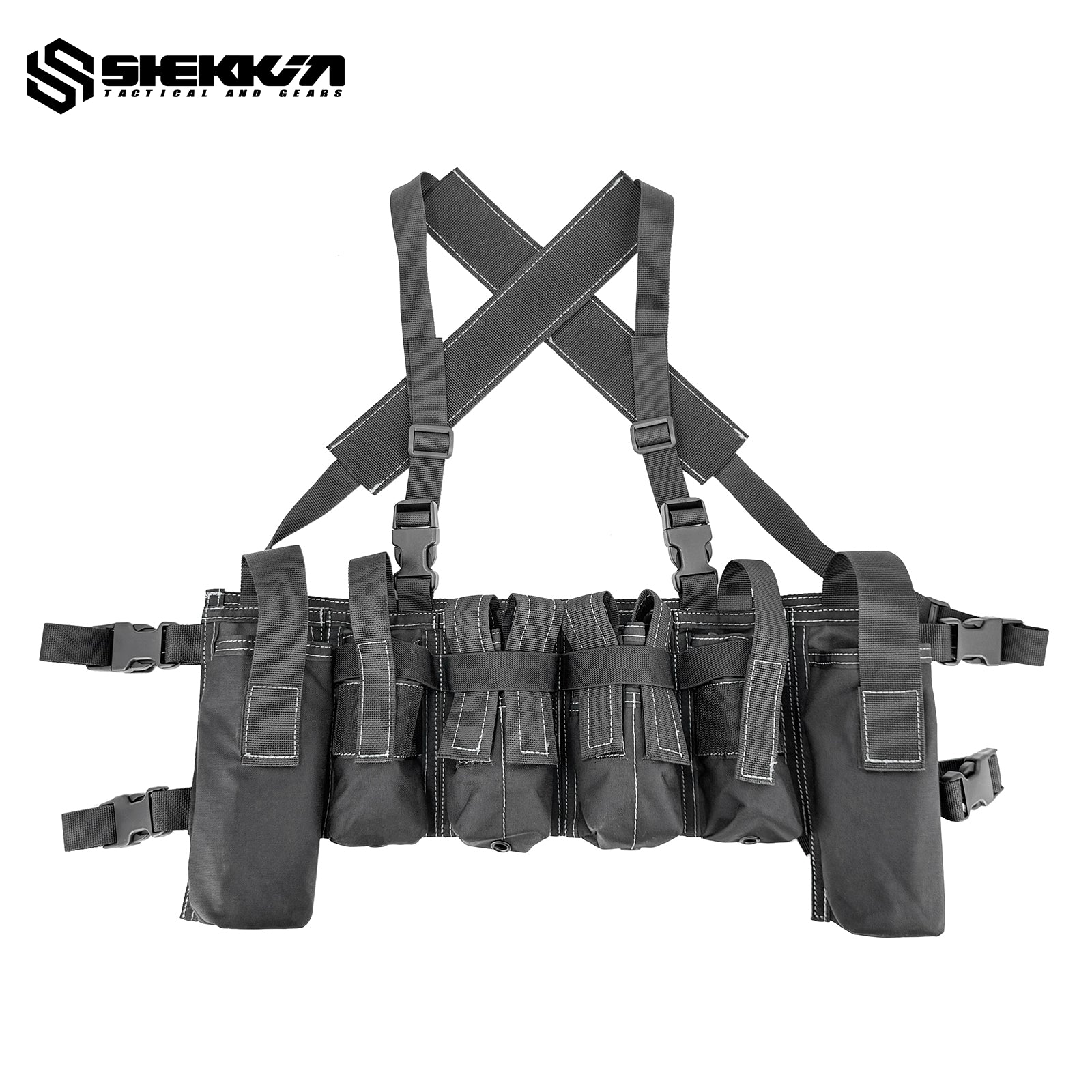 Delta Force Strike Chest Rig Gen2 - White thread -Shekkin Gears