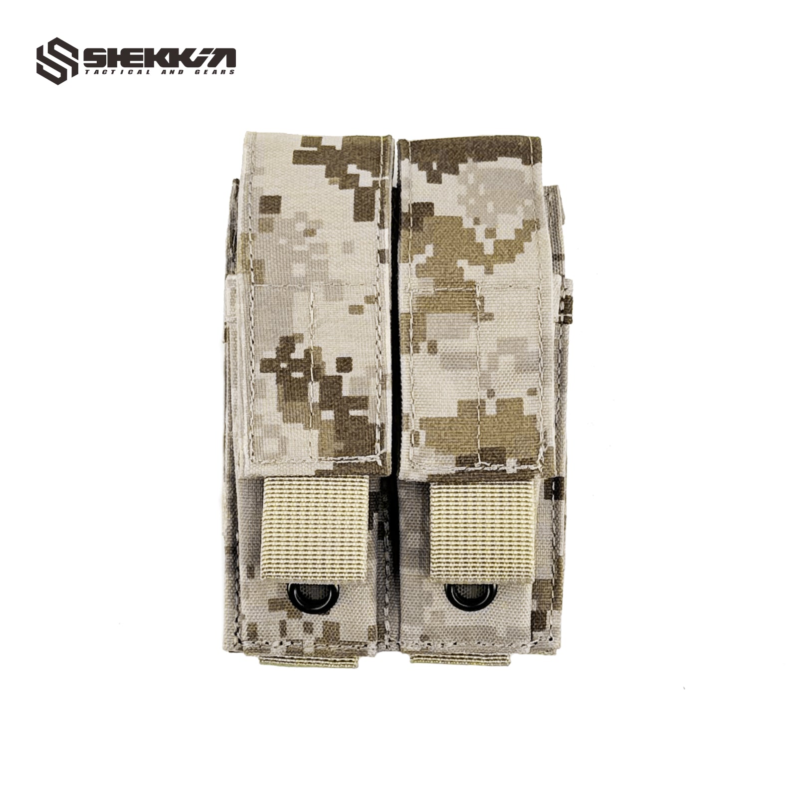 EI style DIG2 double 9mm Mag pouch - Default Title -Shekkin Gears