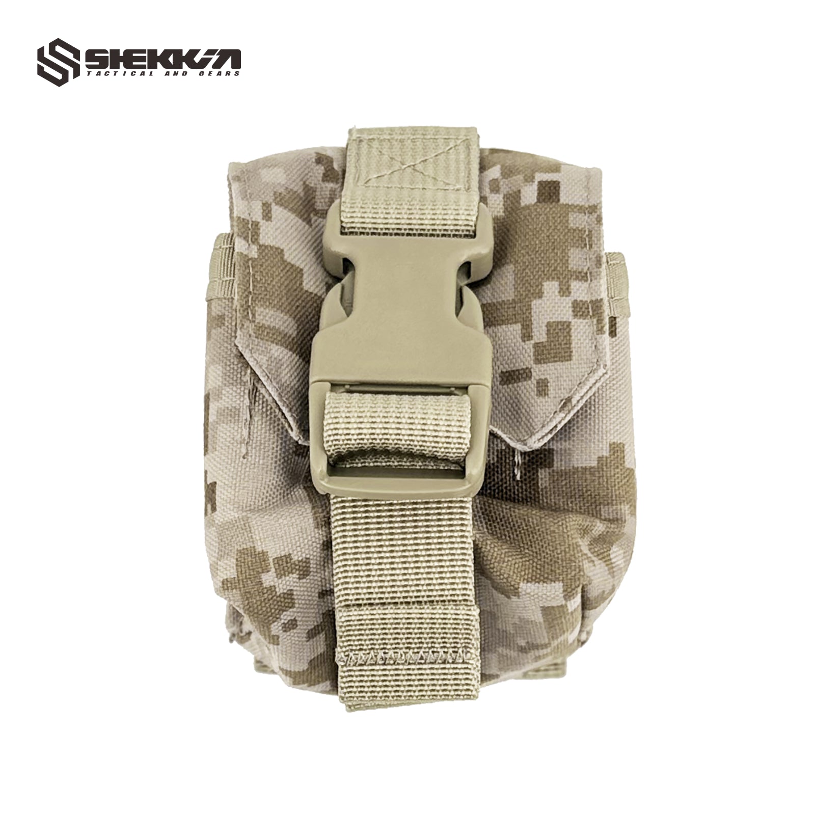 Shekkin Gears DIG2 frag pouch - Tan webbing -Shekkin Gears