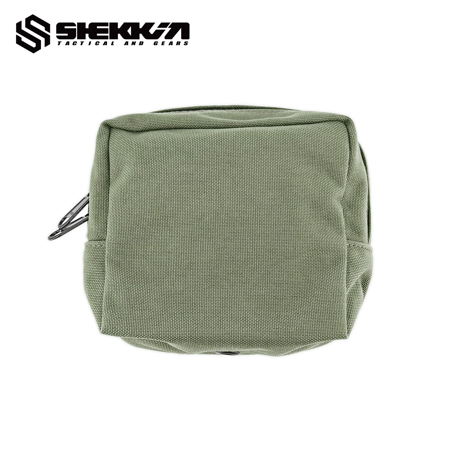 Pre MSA Paraclete style smoke green small utility pouch - Default Title -Shekkin Gears