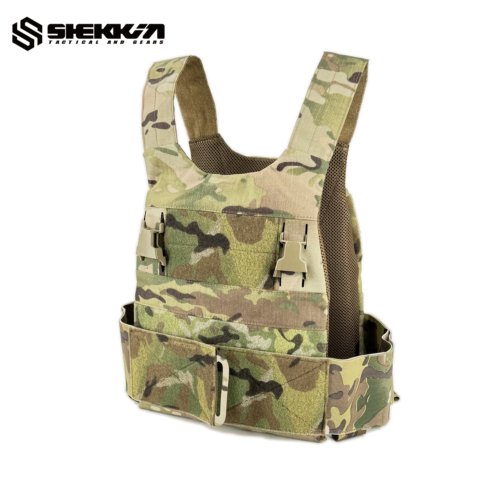 Shekkin Gears The Slickster style plate carrier - Multicam -Shekkin Gears