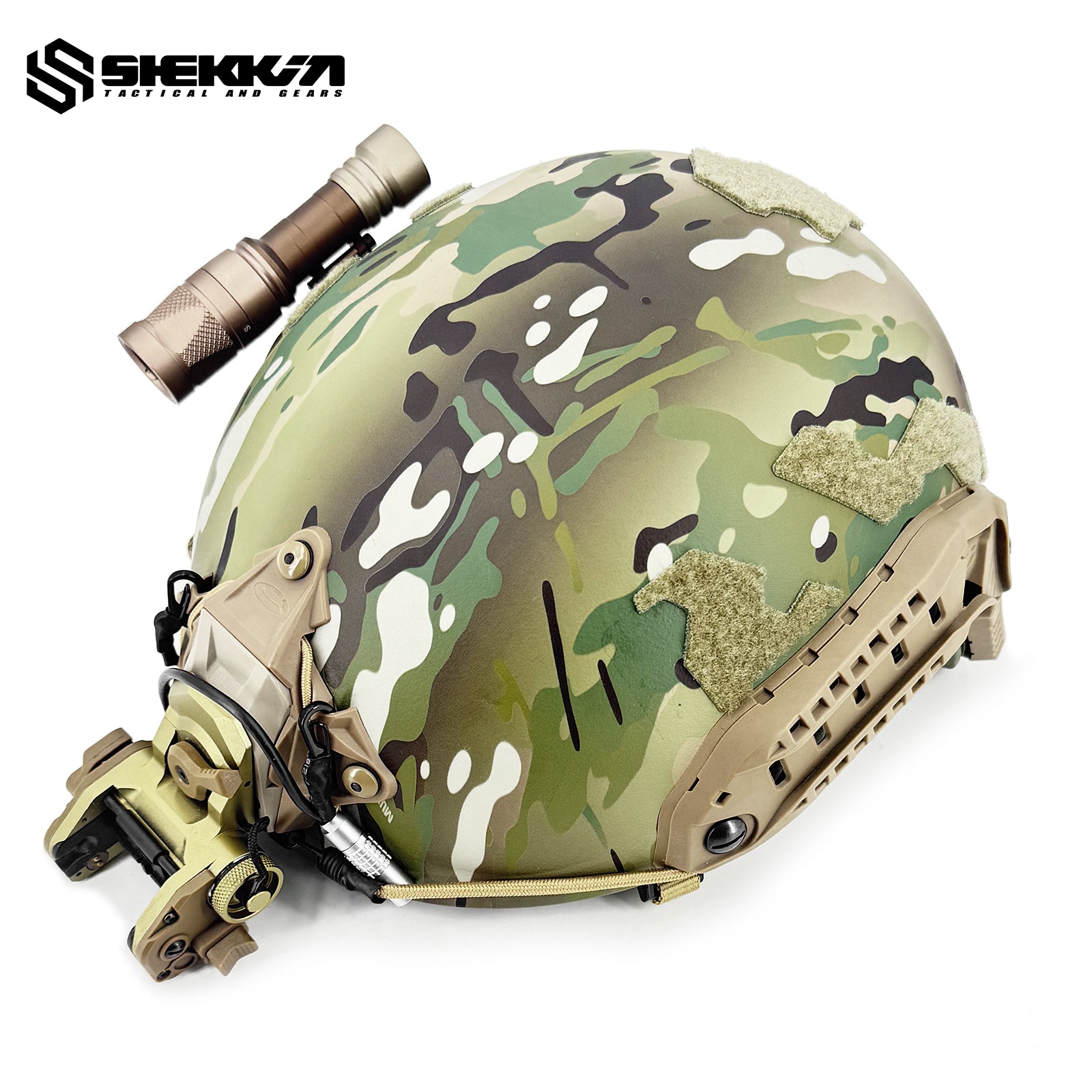 Shekkin Gears Velcro Sticker Set for FTHS Helmet - Default Title -Shekkin Gears