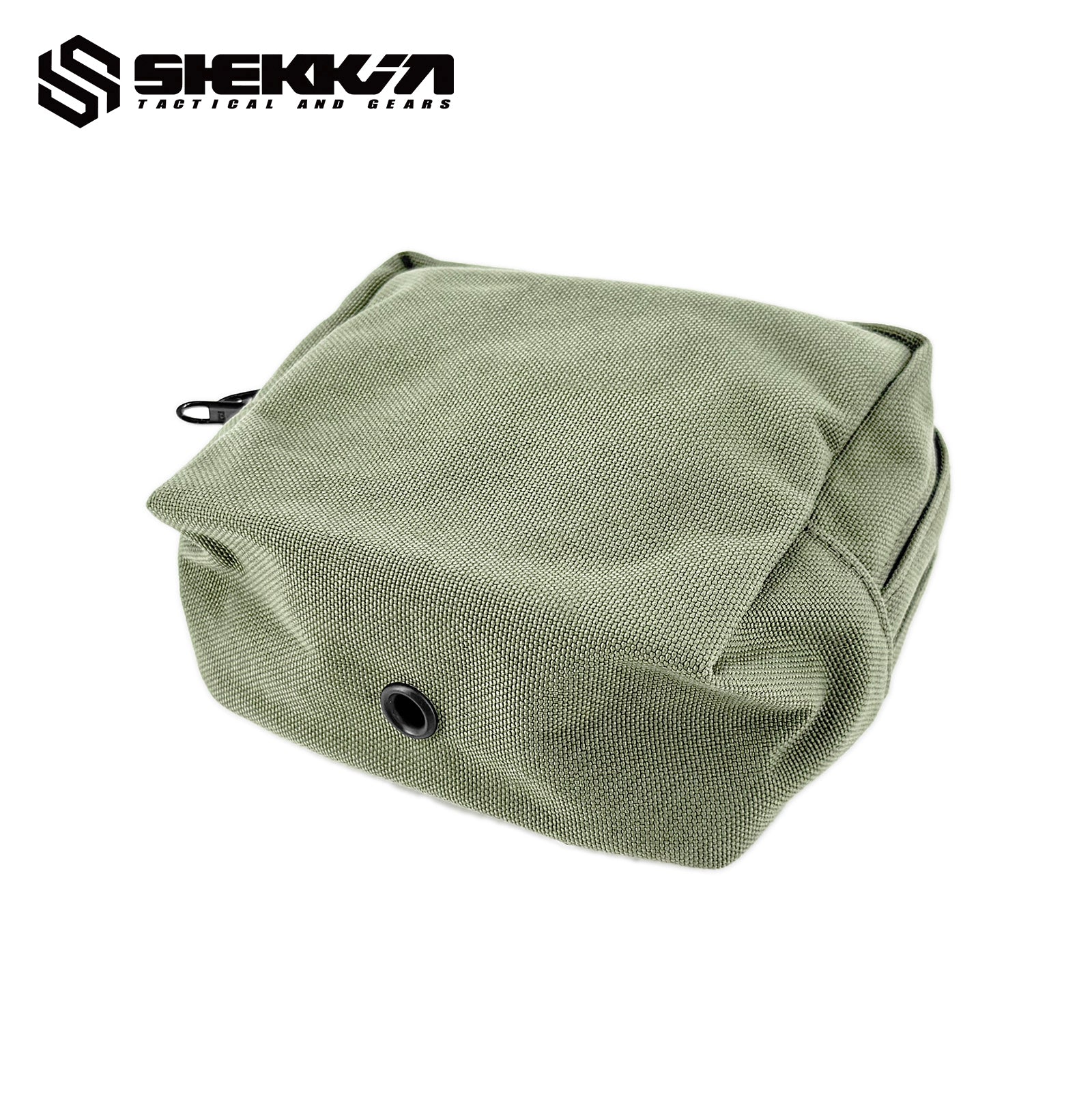 Pre MSA Paraclete style smoke green small utility pouch - Default Title -Shekkin Gears