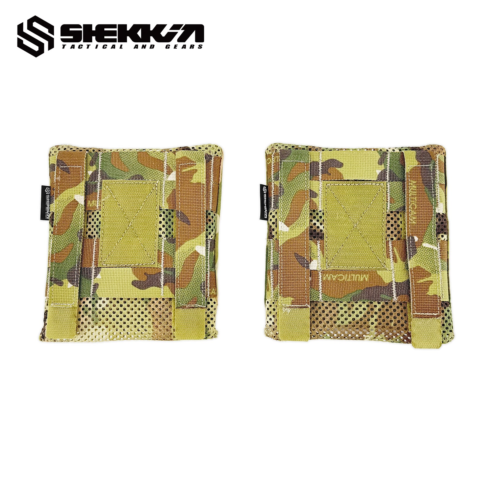 6x6 Maritime Side Plate Pouch Set - Multicam -Shekkin Gears