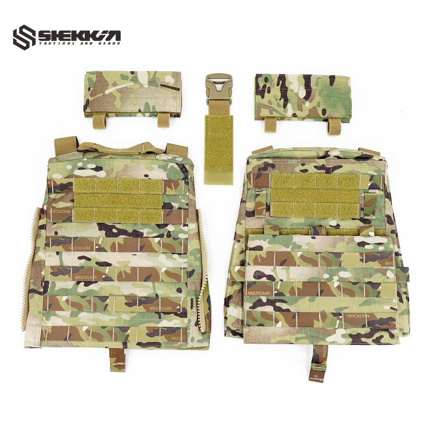 AVS MBAV Plate Pouch Set - SM / Multicam -Shekkin Gears