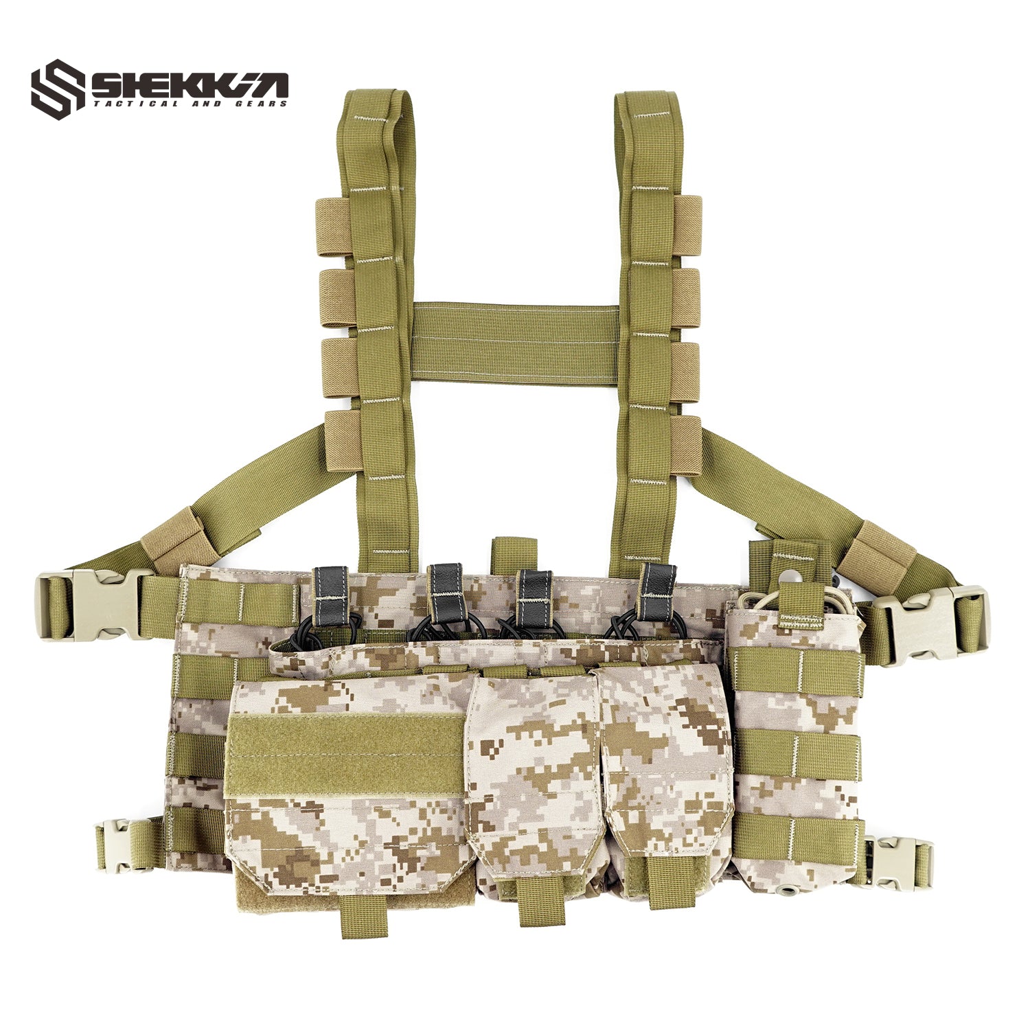 2586a Chest Rig AOR1 - Default Title -Shekkin Gears