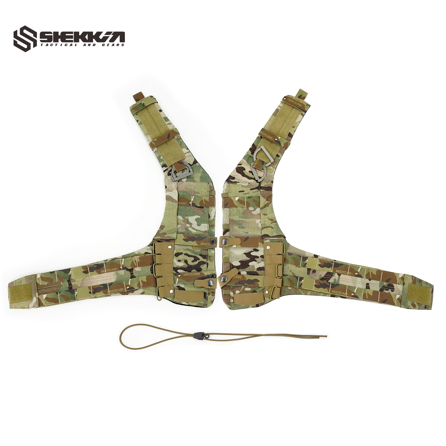 AVS HARNESS 12 layers Tegris insert - S / Multicam -Shekkin Gears