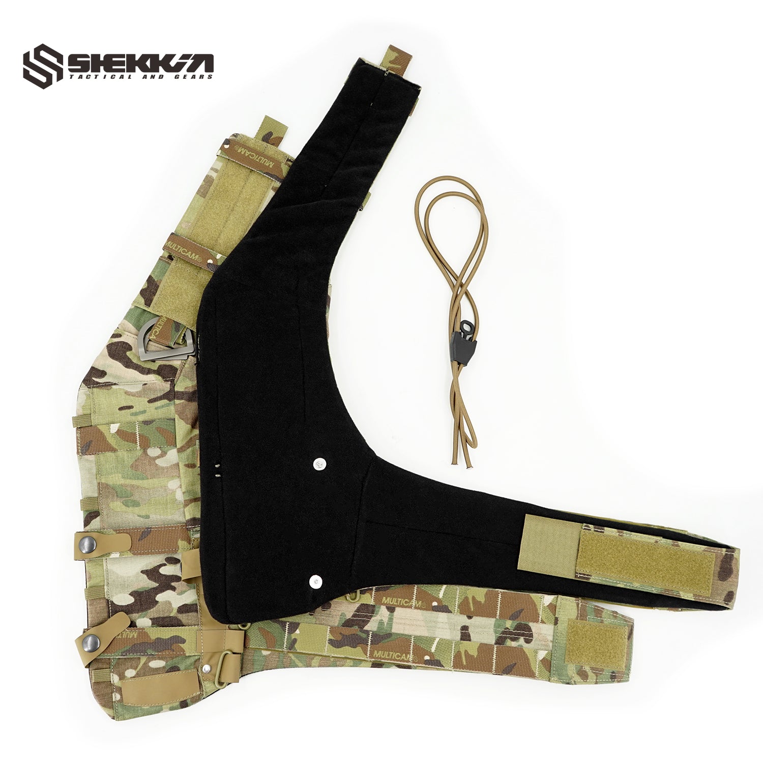 AVS HARNESS 12 layers Tegris insert - S / Multicam -Shekkin Gears