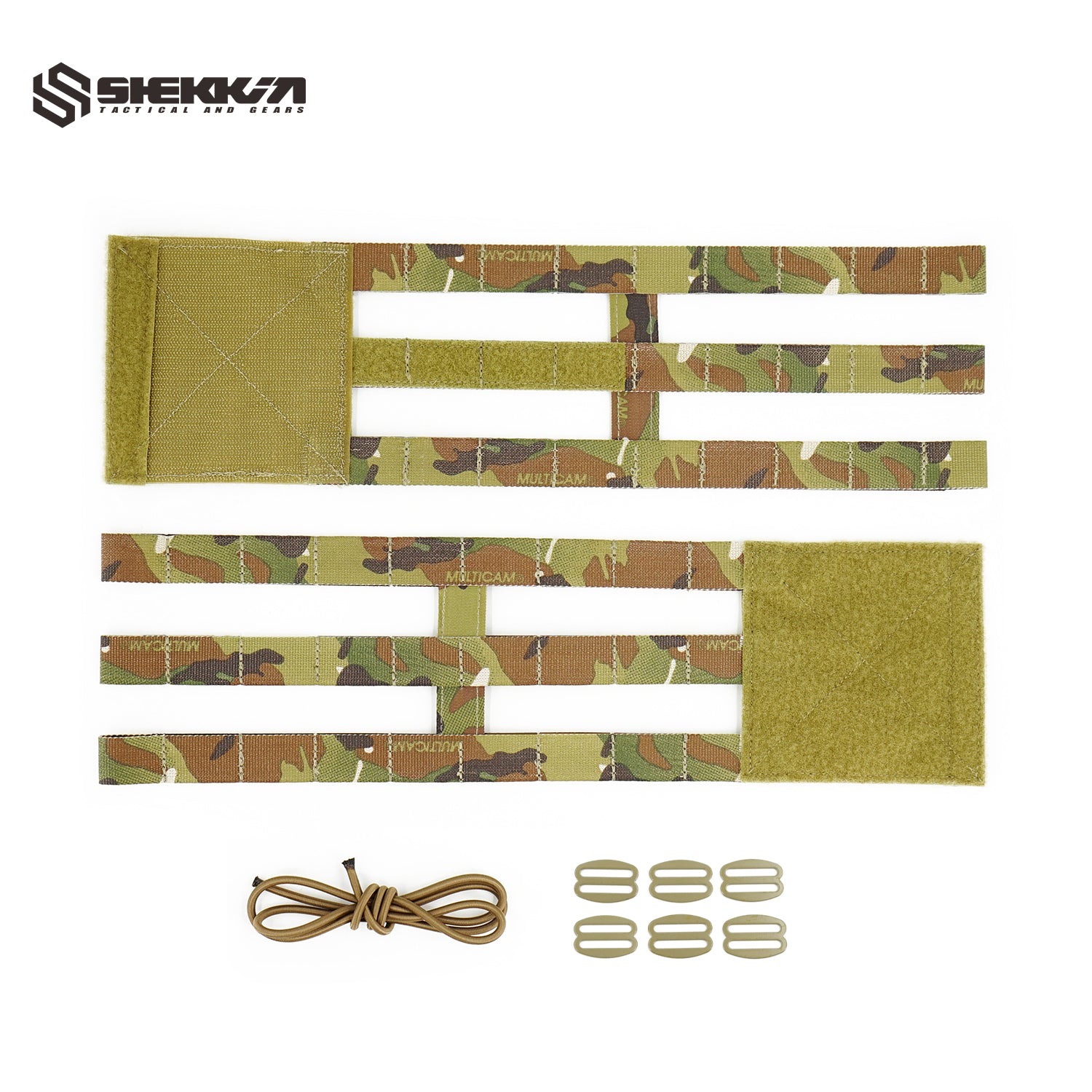 AVS 3-Band Skeletal Cummerbund Tegris Version - Medium 45CM / Multicam -Shekkin Gears