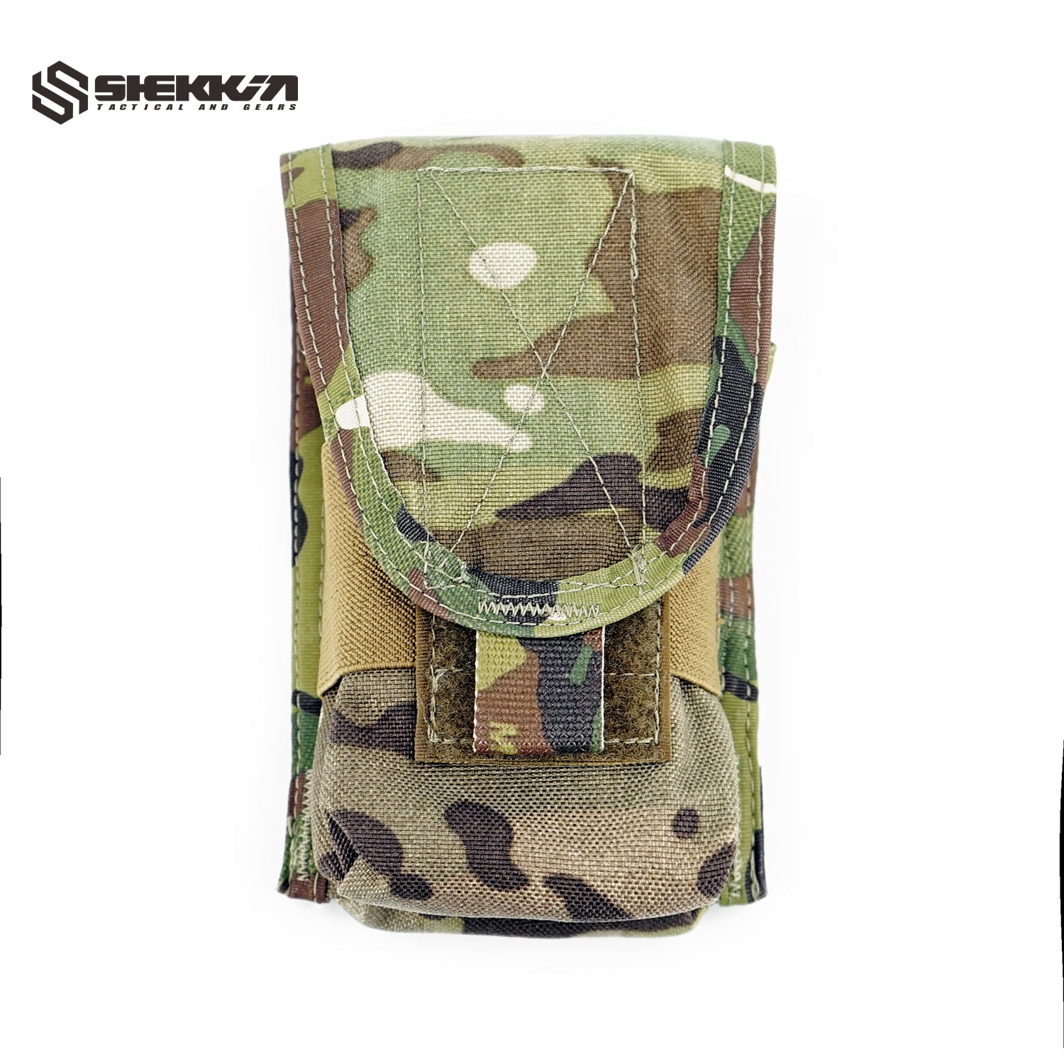 Multicam Paraclete style Tiered SR25 Mag Pouch - Default Title -Shekkin Gears