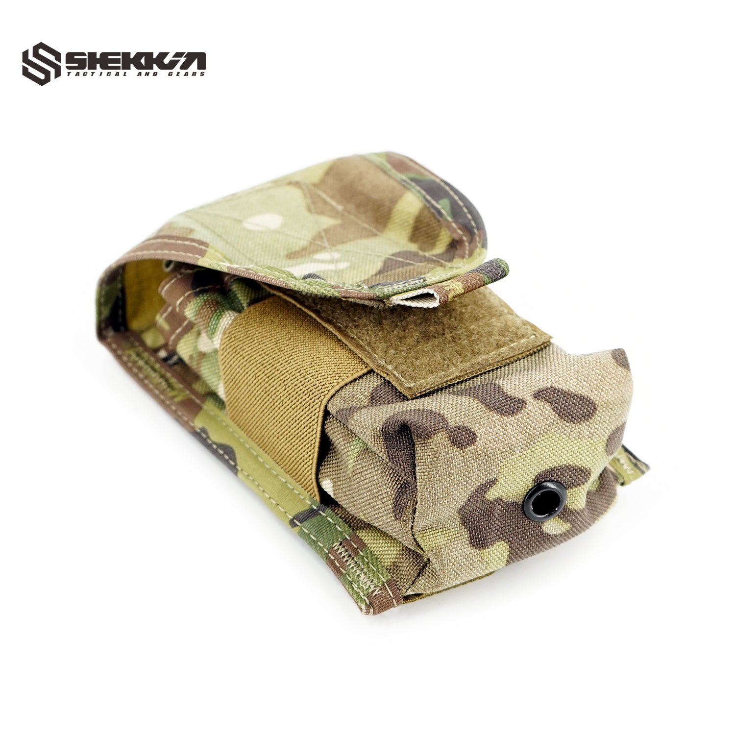 Multicam Paraclete style Tiered SR25 Mag Pouch - Default Title -Shekkin Gears