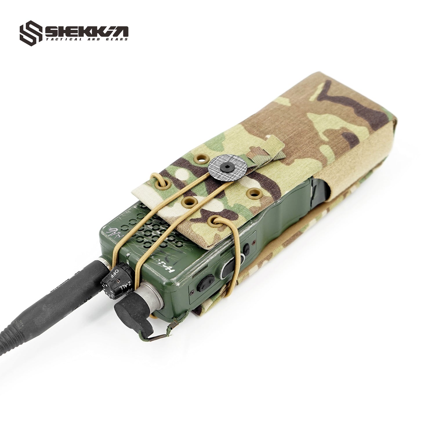 Shekkingears FC style radio pouch - Multicam -Shekkin Gears