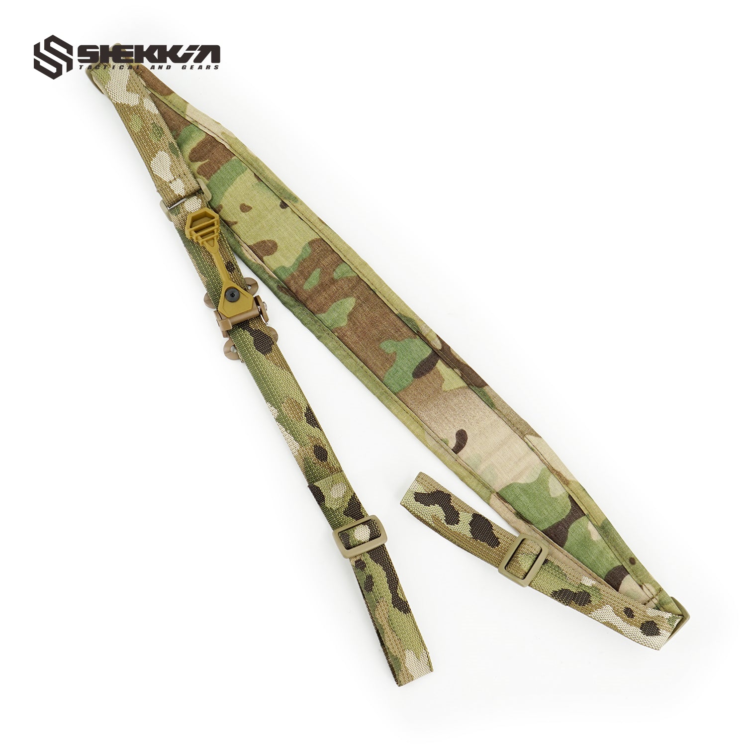 Slingster style two point tactical sling - Multicam -Shekkin Gears