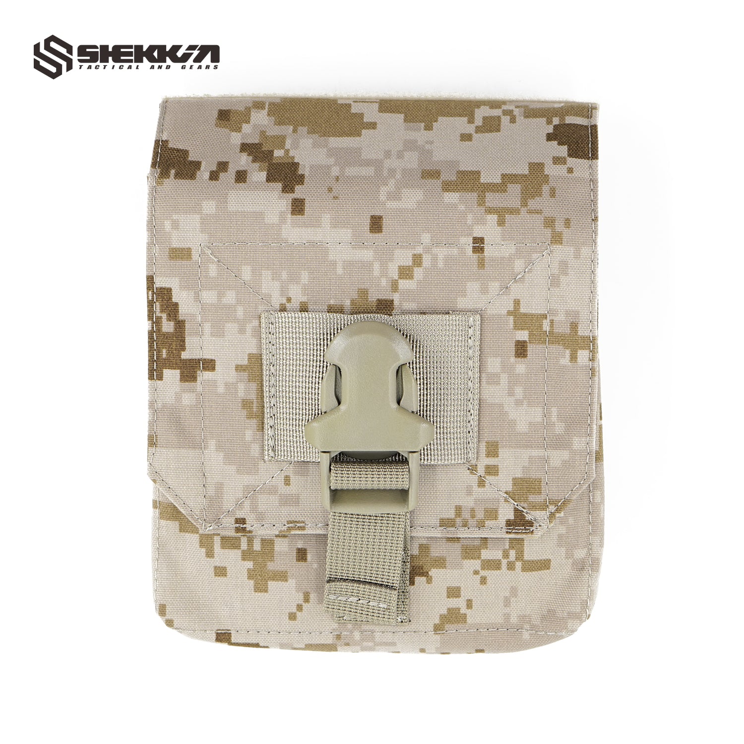 DIG2 pre-aor1 tan webbing 200rd SAW pouch - Default Title -Shekkin Gears