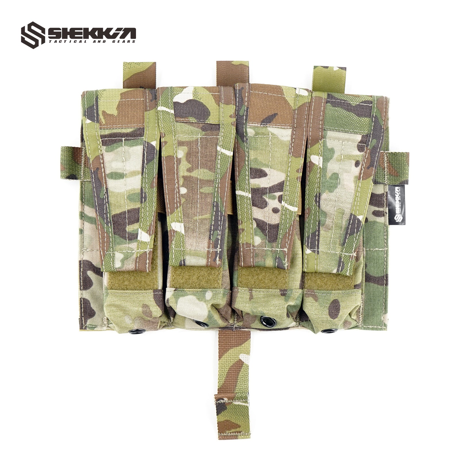 CP style Multicam Quad SMG mag pouch for AVS JPC2.0 - Shekkin Gears