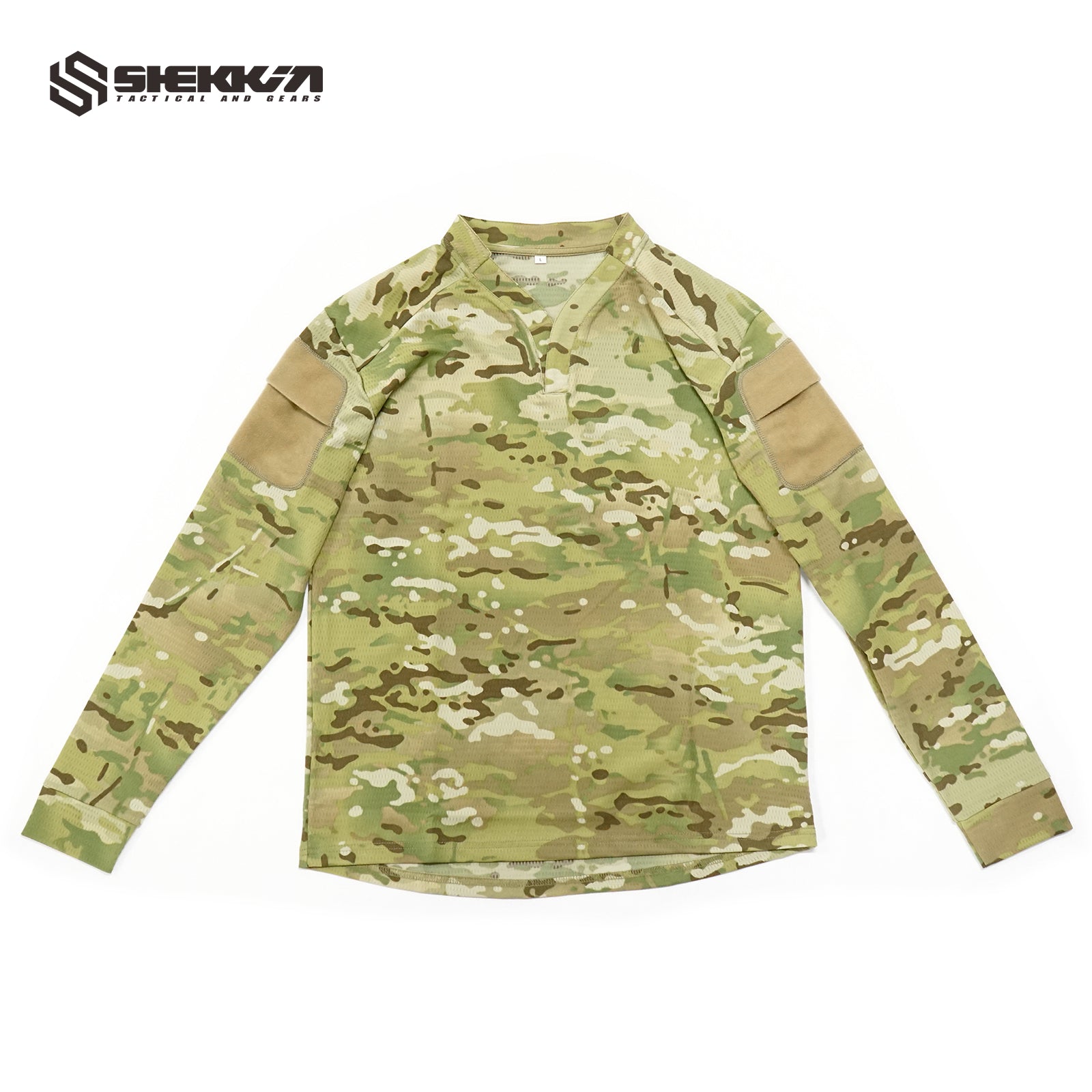 Multicam Velocity style BOSS Rugby Shirt long Sleeves - Shekkin Gears