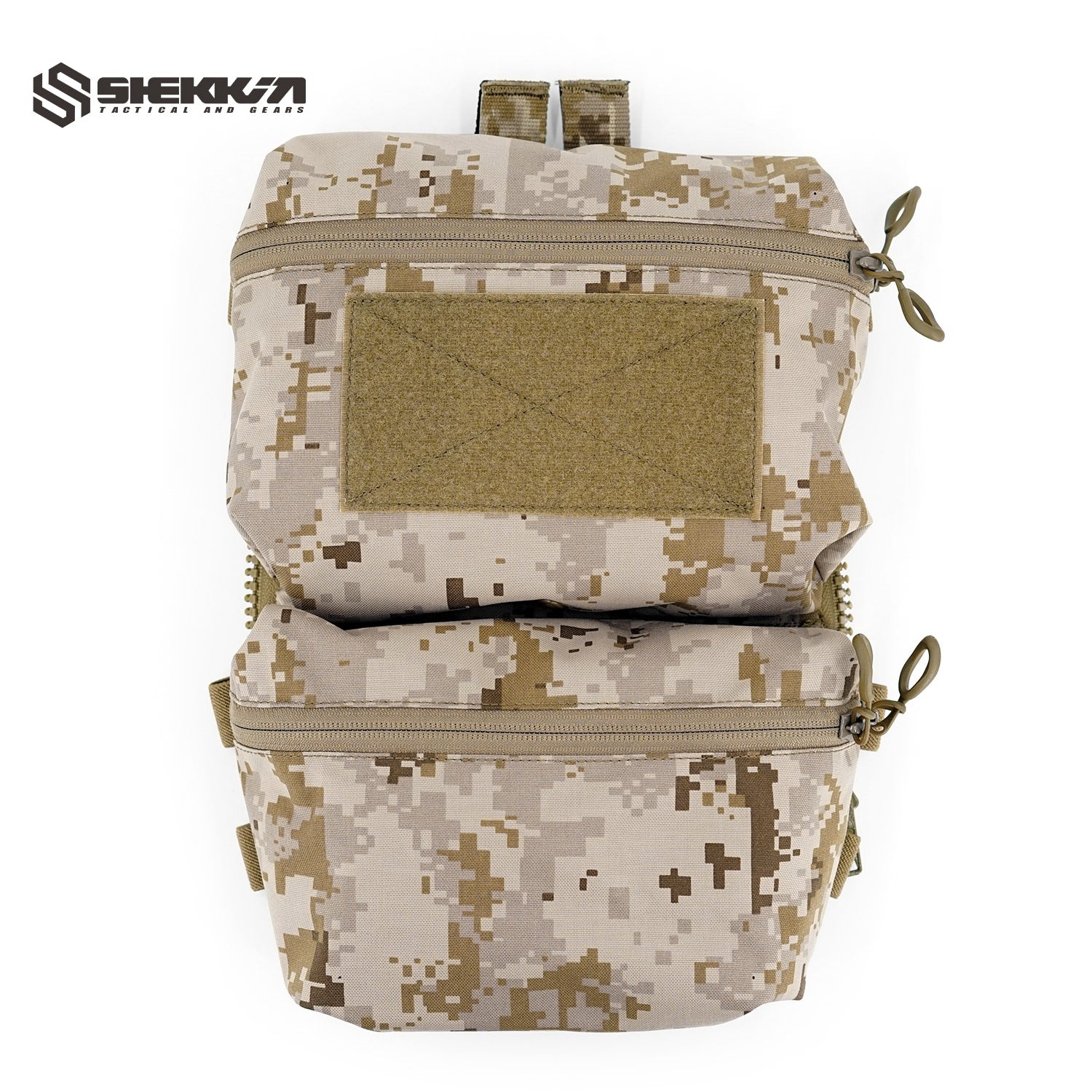 FCPC Back Panel Double Pouch - AOR1 -Shekkin Gears