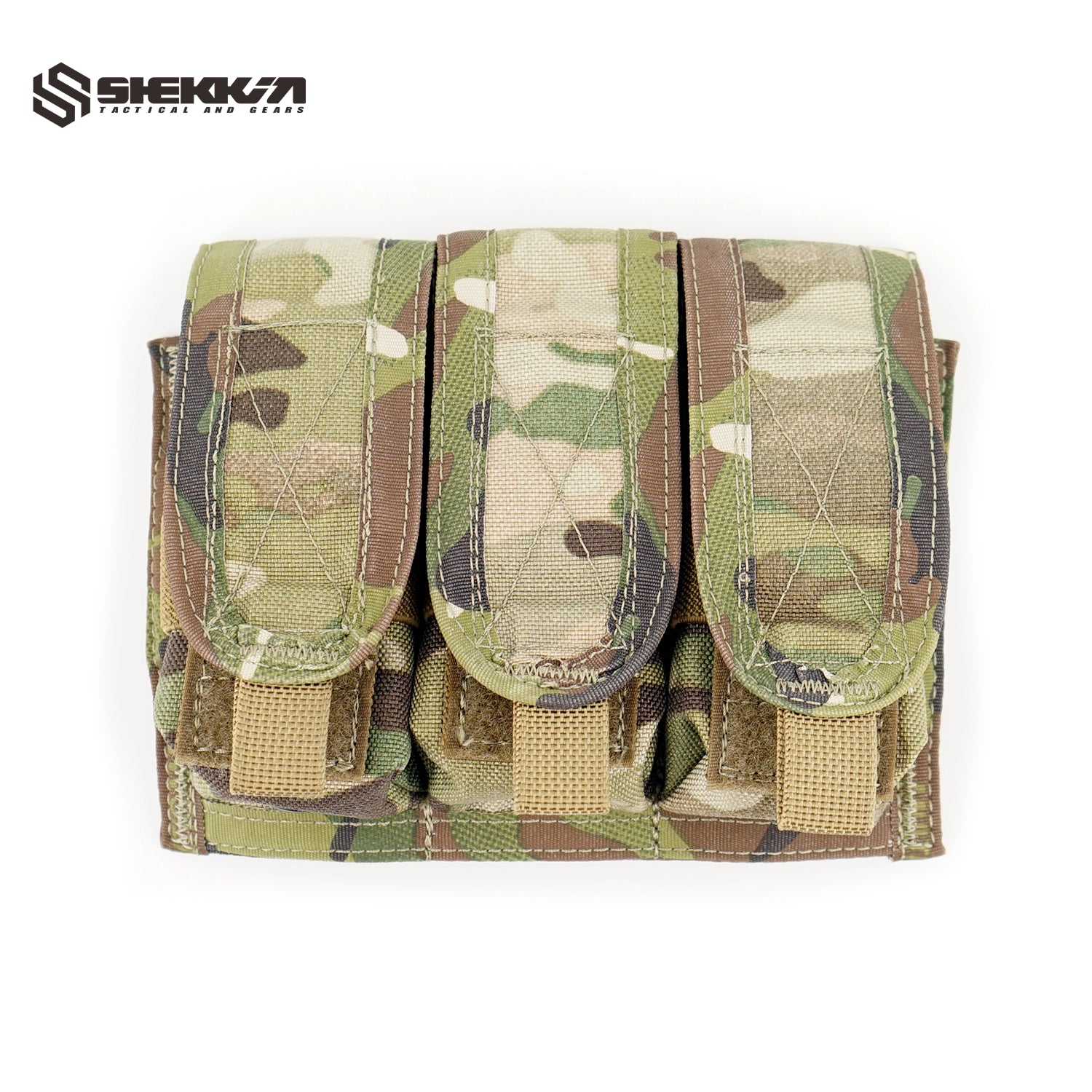 Multicam Paraclete style riple flashbang pouch - Default Title -Shekkin Gears