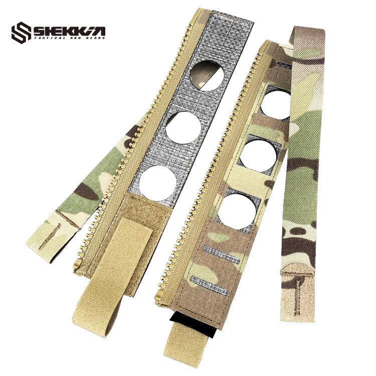 FCPC Back Panel MOLLE Zipper Kit - Multicam -Shekkin Gears