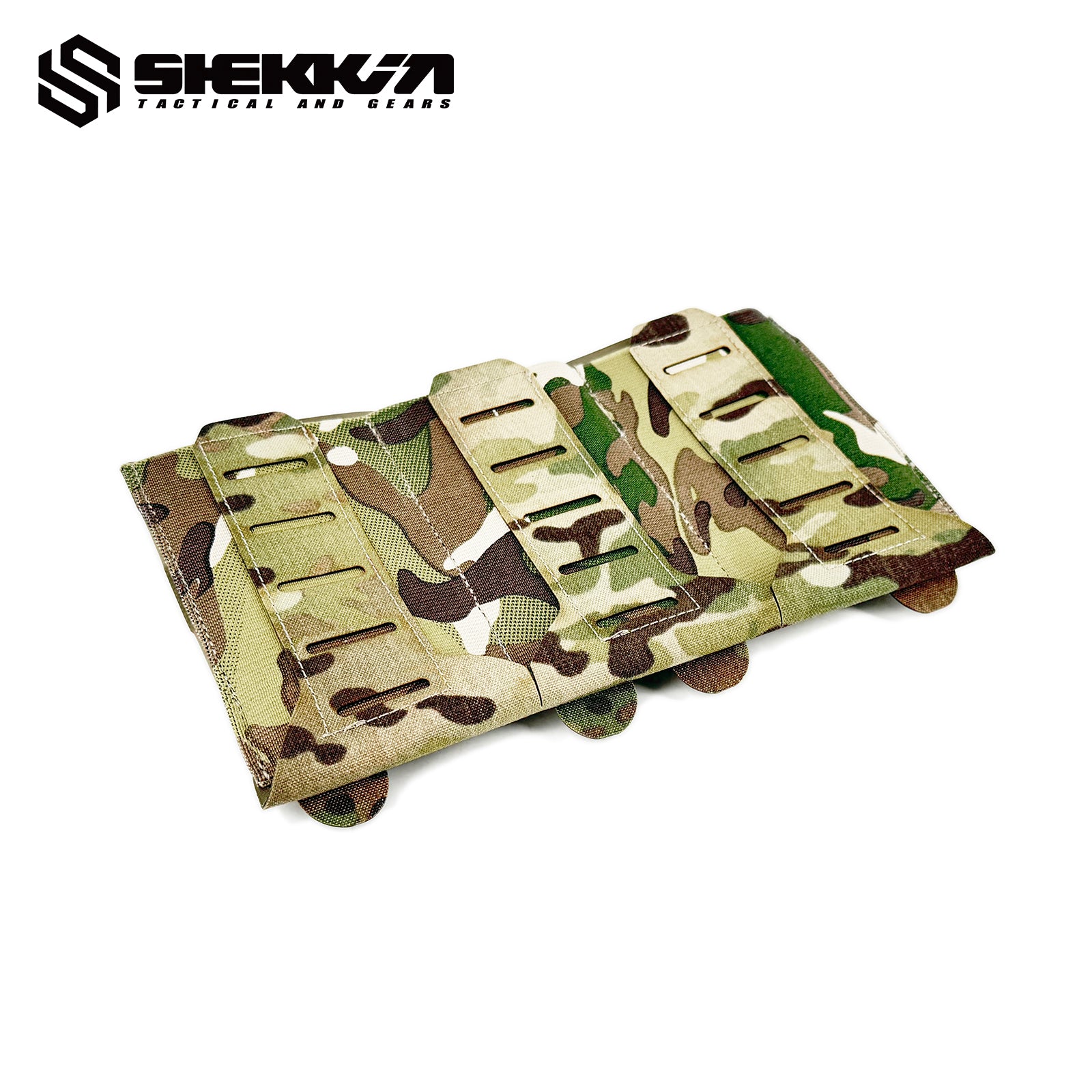 Elastic triple mag/utility pouch - Default Title -Shekkin Gears