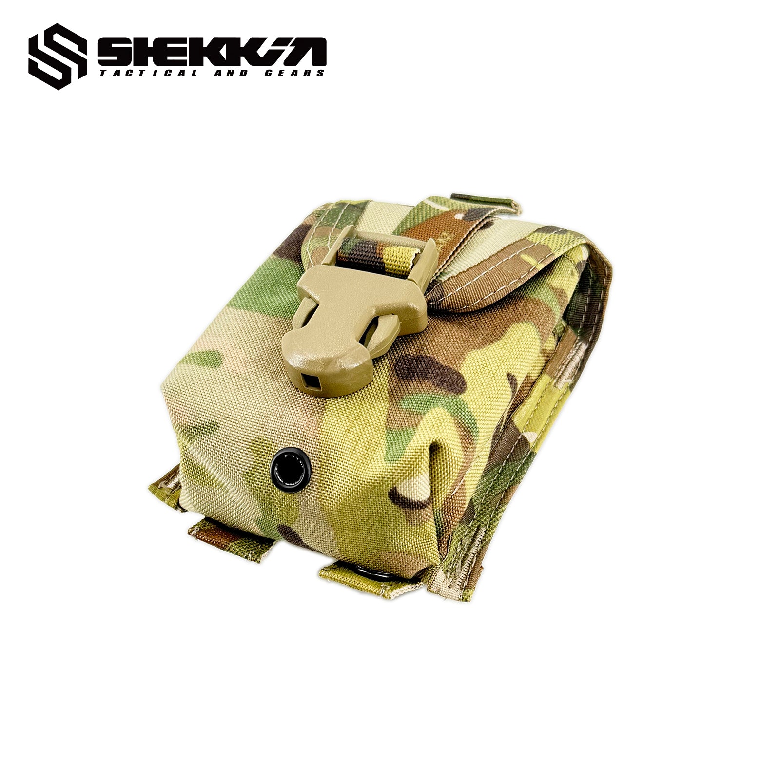 Multicam EI style DMR Tiered SR25 Mag Pouch - Default Title -Shekkin Gears