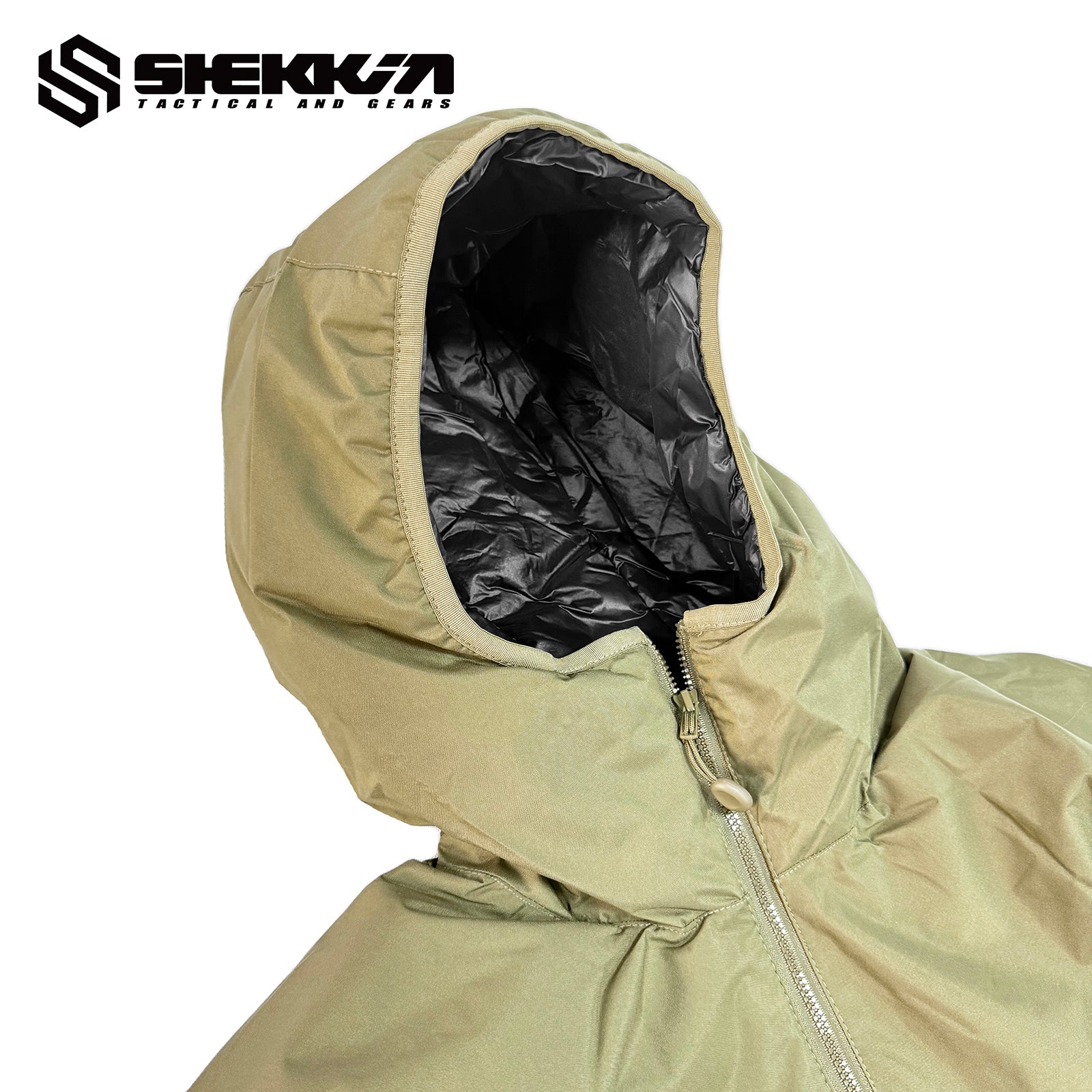 ATOM LT Hoody Gen2 - KHAKI / M -Shekkin Gears