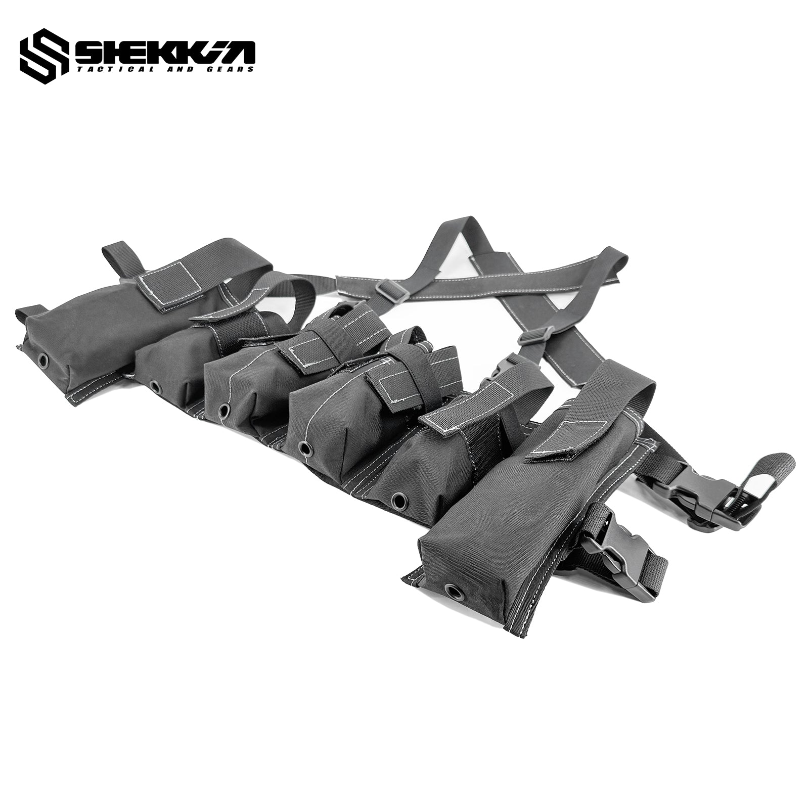 Delta Force Strike Chest Rig Gen2 - White thread -Shekkin Gears