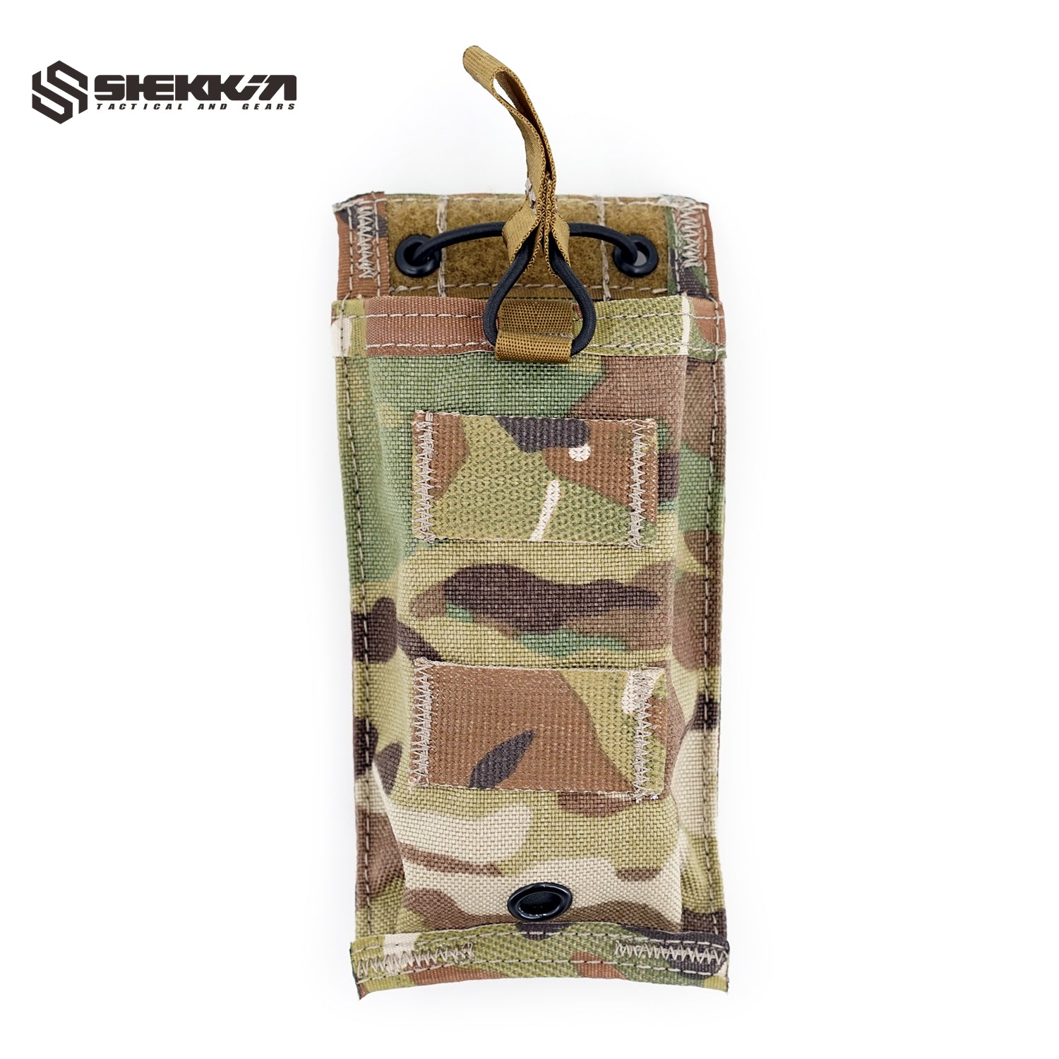 Paraclete style Multicam open top single M4 mag pouch - Default Title -Shekkin Gears
