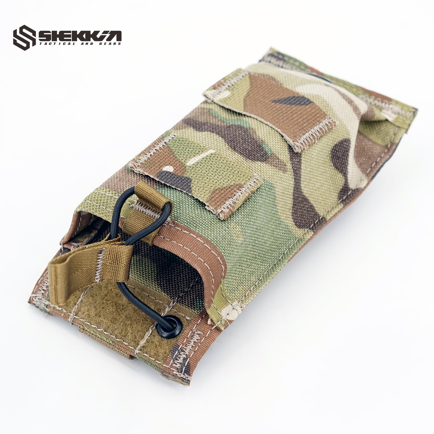 Paraclete style Multicam open top single M4 mag pouch - Default Title -Shekkin Gears