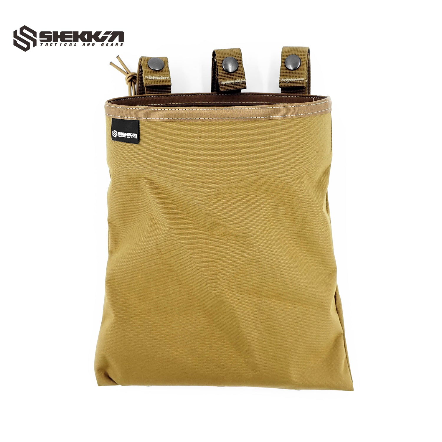 CSM style Roll Up Dump Bag Pouch - Coyote Brown -Shekkin Gears