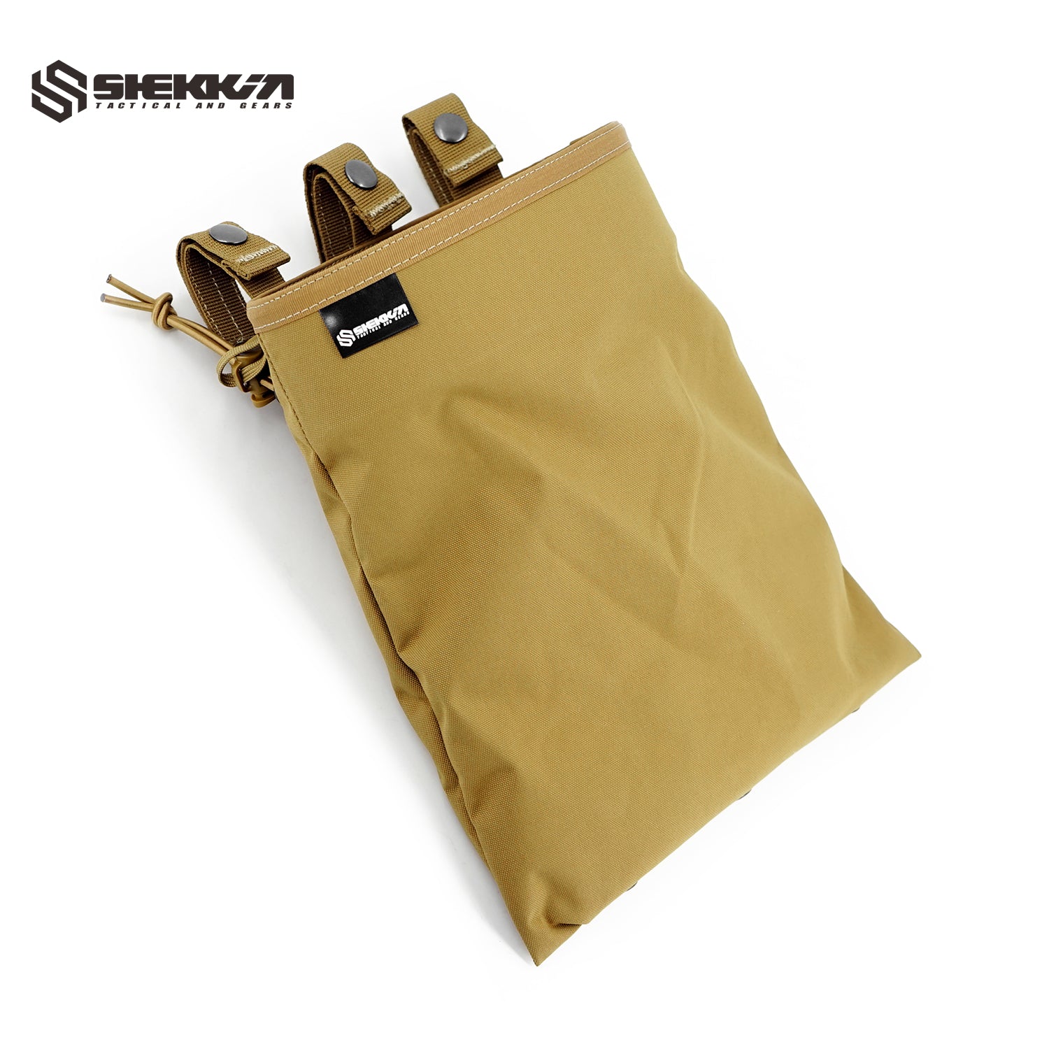 CSM style Roll Up Dump Bag Pouch - Coyote Brown -Shekkin Gears
