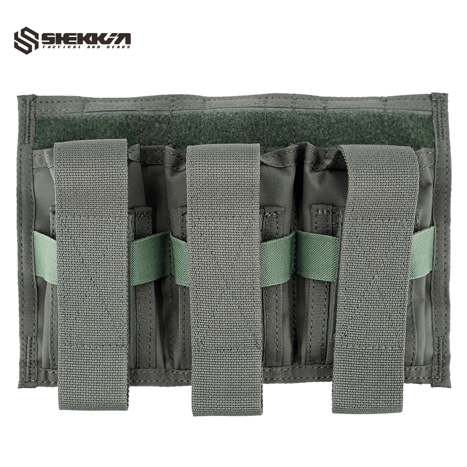 Paraclete ATX style Smoke green tiered triple rifle/ pistol mag pouch - Default Title -Shekkin Gears