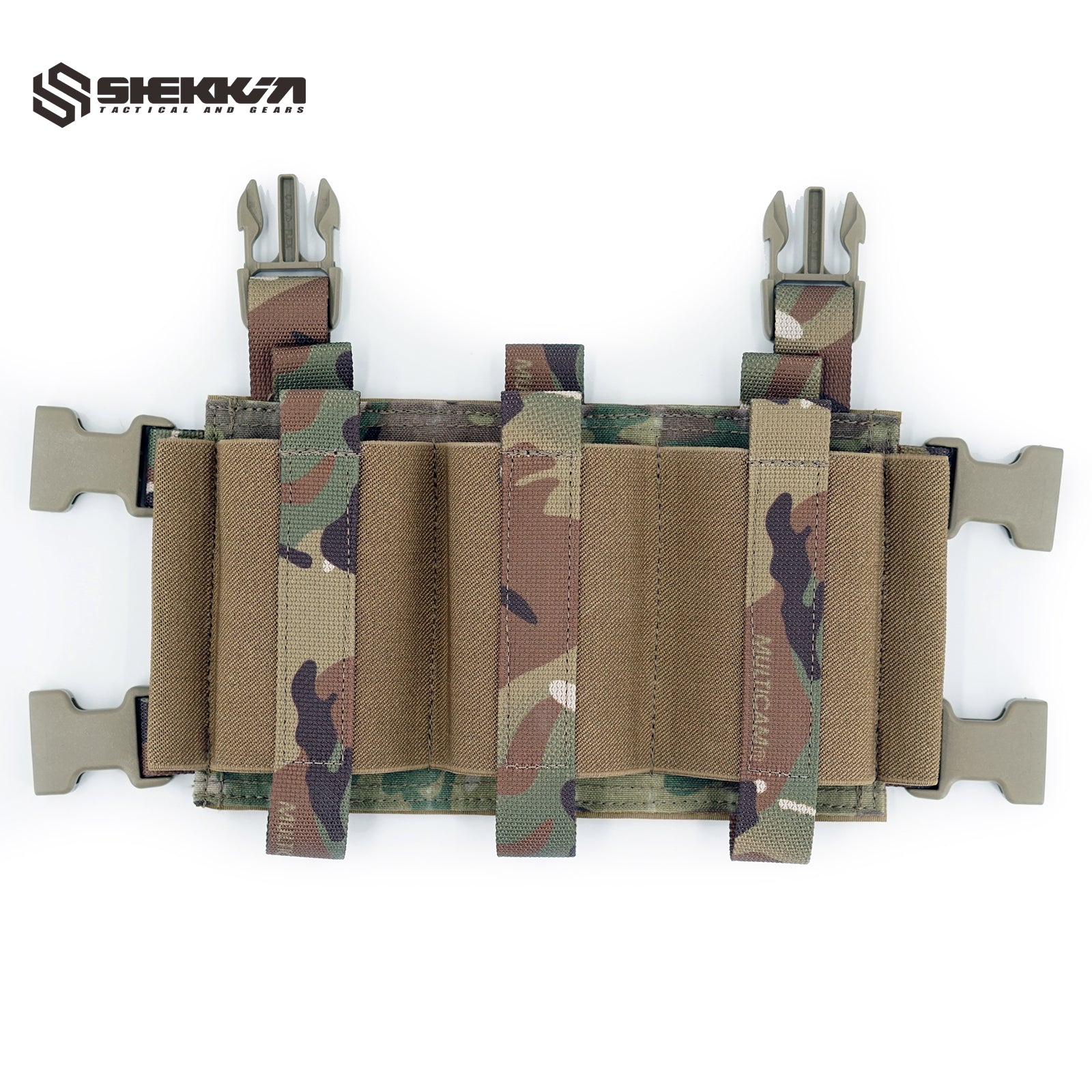Triple Rifle Mag Pouch Front Flap - Shekkin Gears
