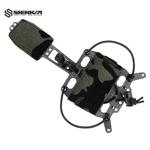 PVS31 Battery retention system - Multicam Black -Shekkin Gears