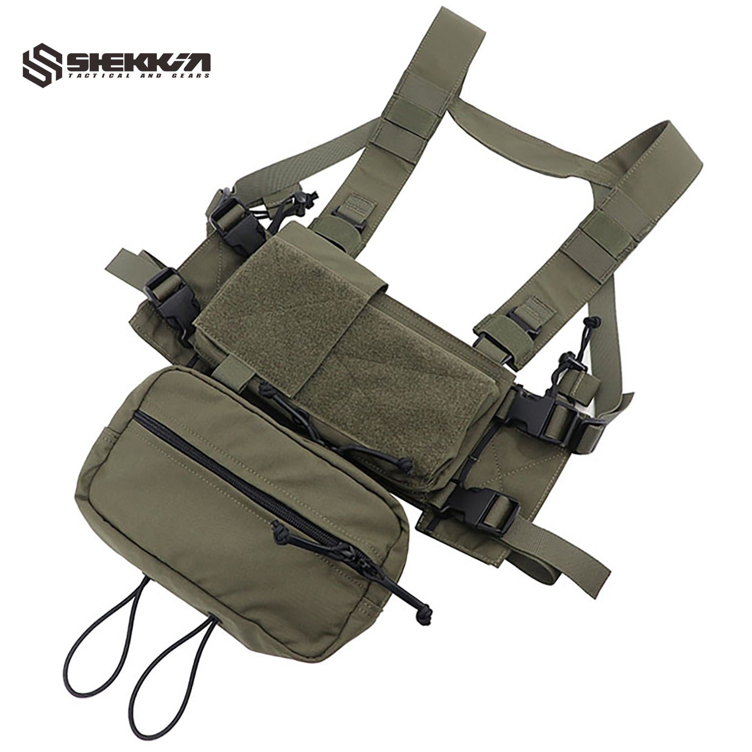 Spiritus Systems style MFC MK3 chest Rig - Multicam / Full flap / Tri 556 -Shekkin Gears